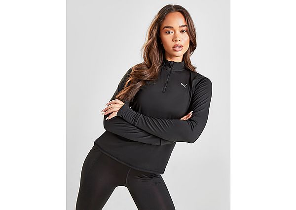 Puma Haut Zippé Fave 1/4 Femme