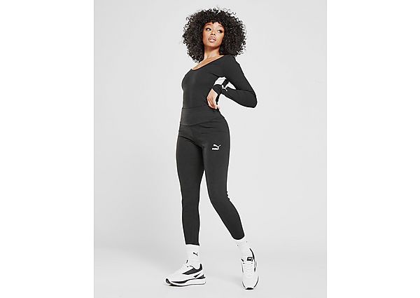 Puma Legging Côtelé Taille Haute Classics Femme