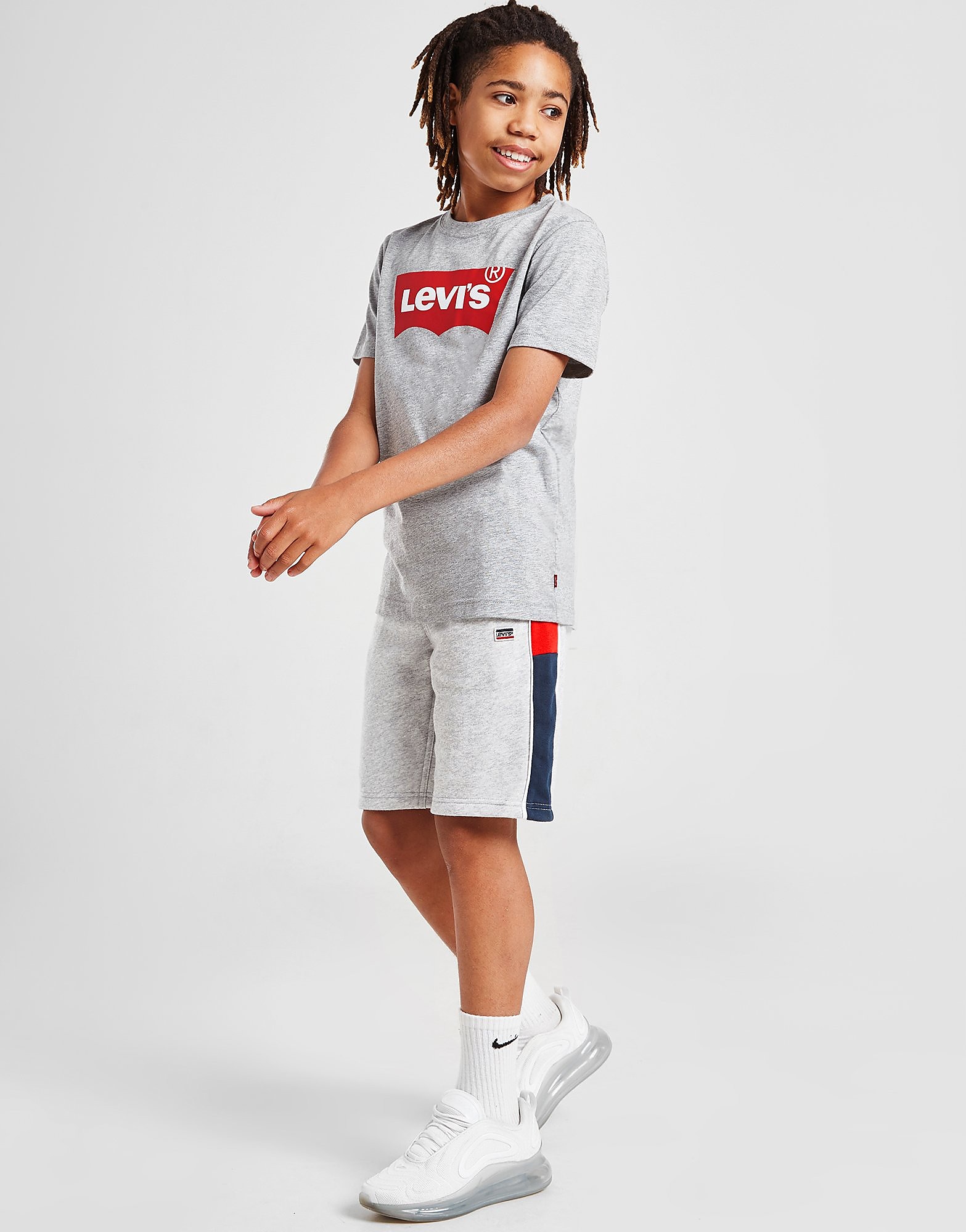 

Levis Colour Block Knit Jogger Shorts Junior - Grey - Kids, Grey