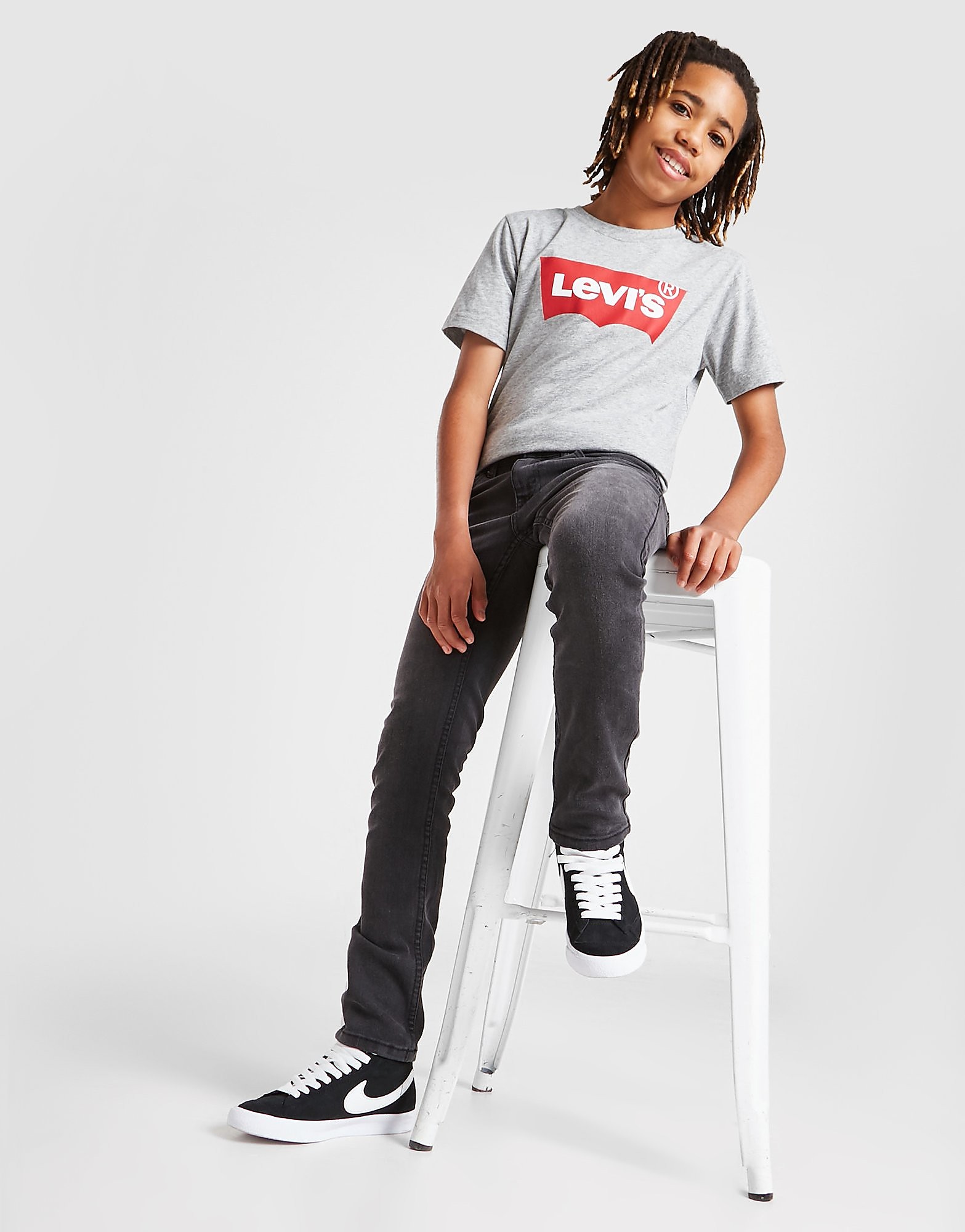 

LEVI'S 512 Slim Taper Jeans Junior - Grey - Kids, Grey
