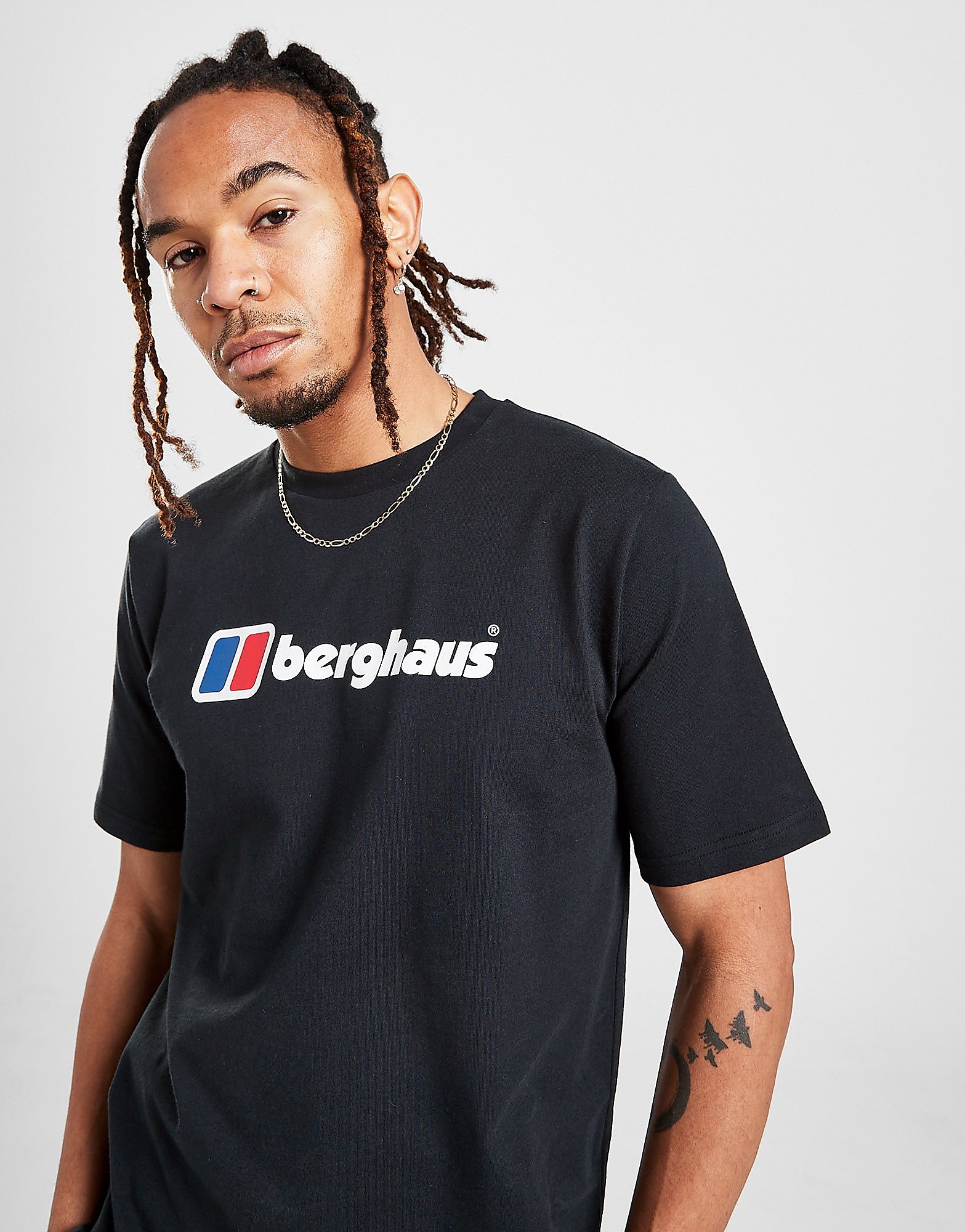 

Berghaus Large Logo T-Shirt - Black - Mens, Black
