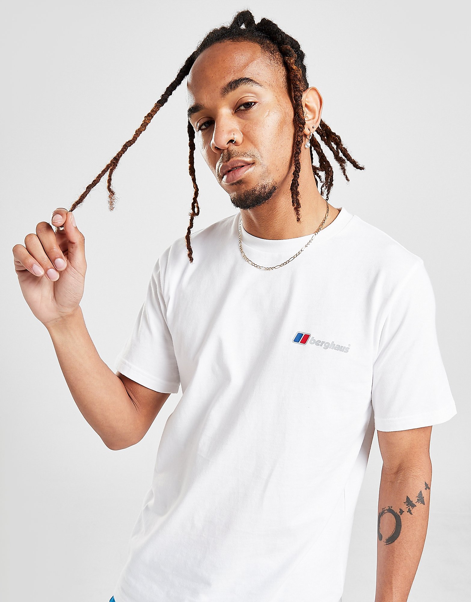 

Berghaus Small Logo T-Shirt - White - Mens, White