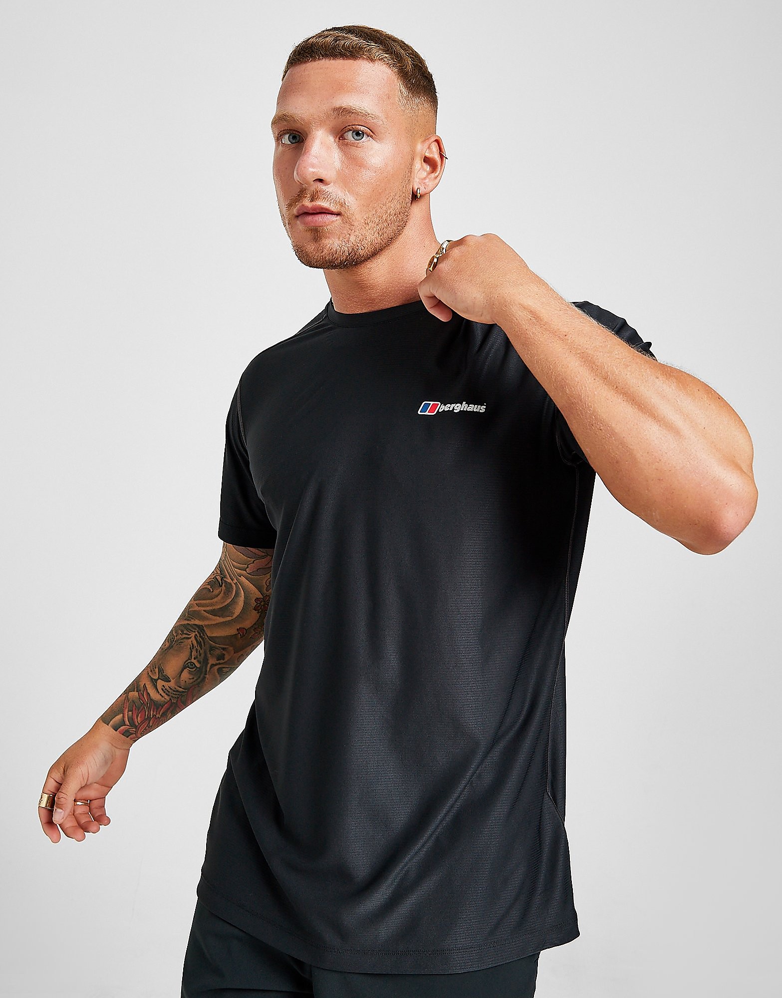 

Berghaus Poly T-Shirt - Only at JD - Black - Mens, Black