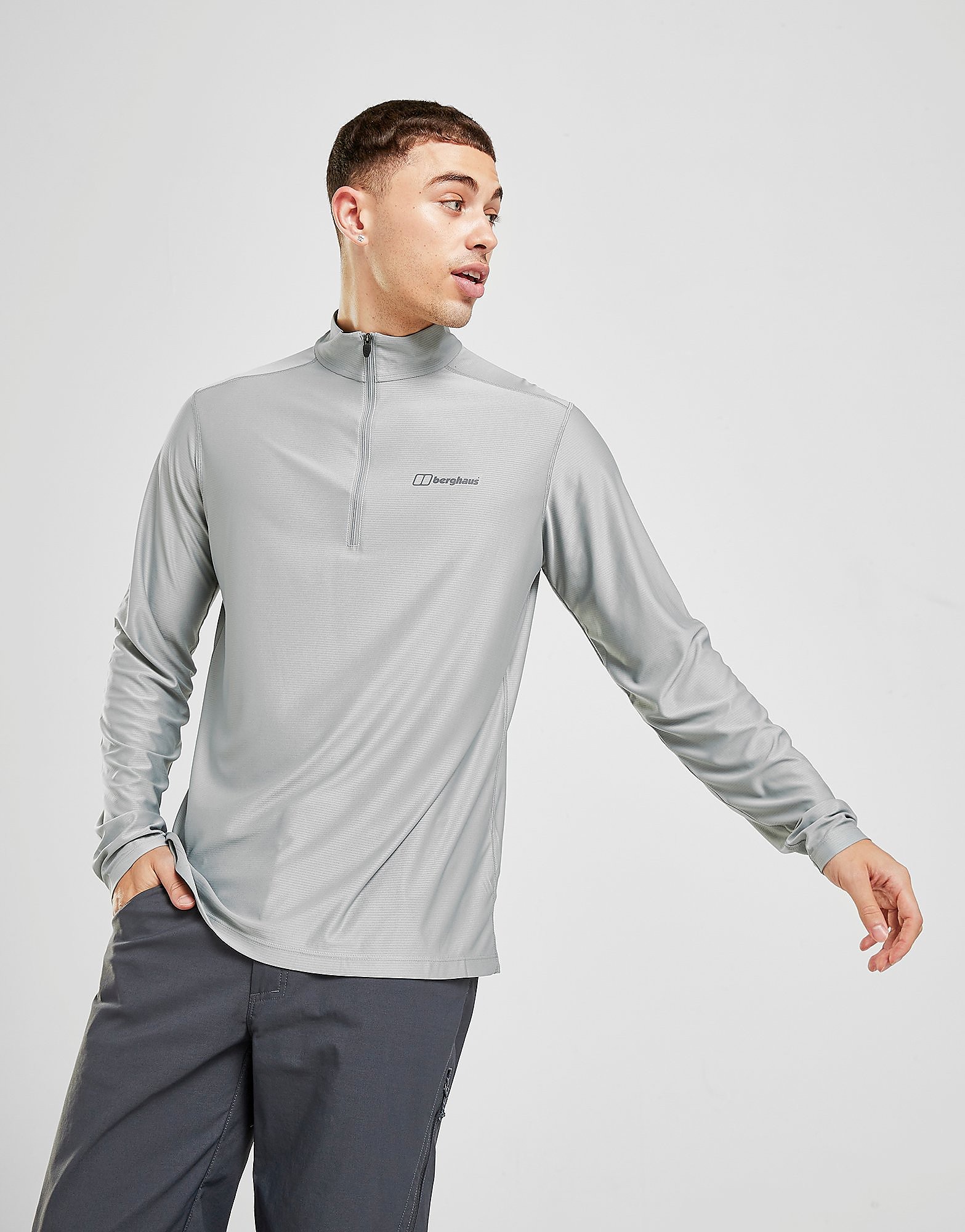 

Berghaus 24/7 Tech Track Top - Grey - Mens, Grey