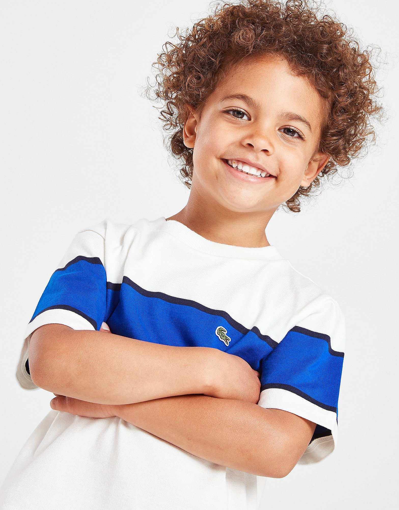 

Lacoste Panel T-Shirt Children - White - Kids, White