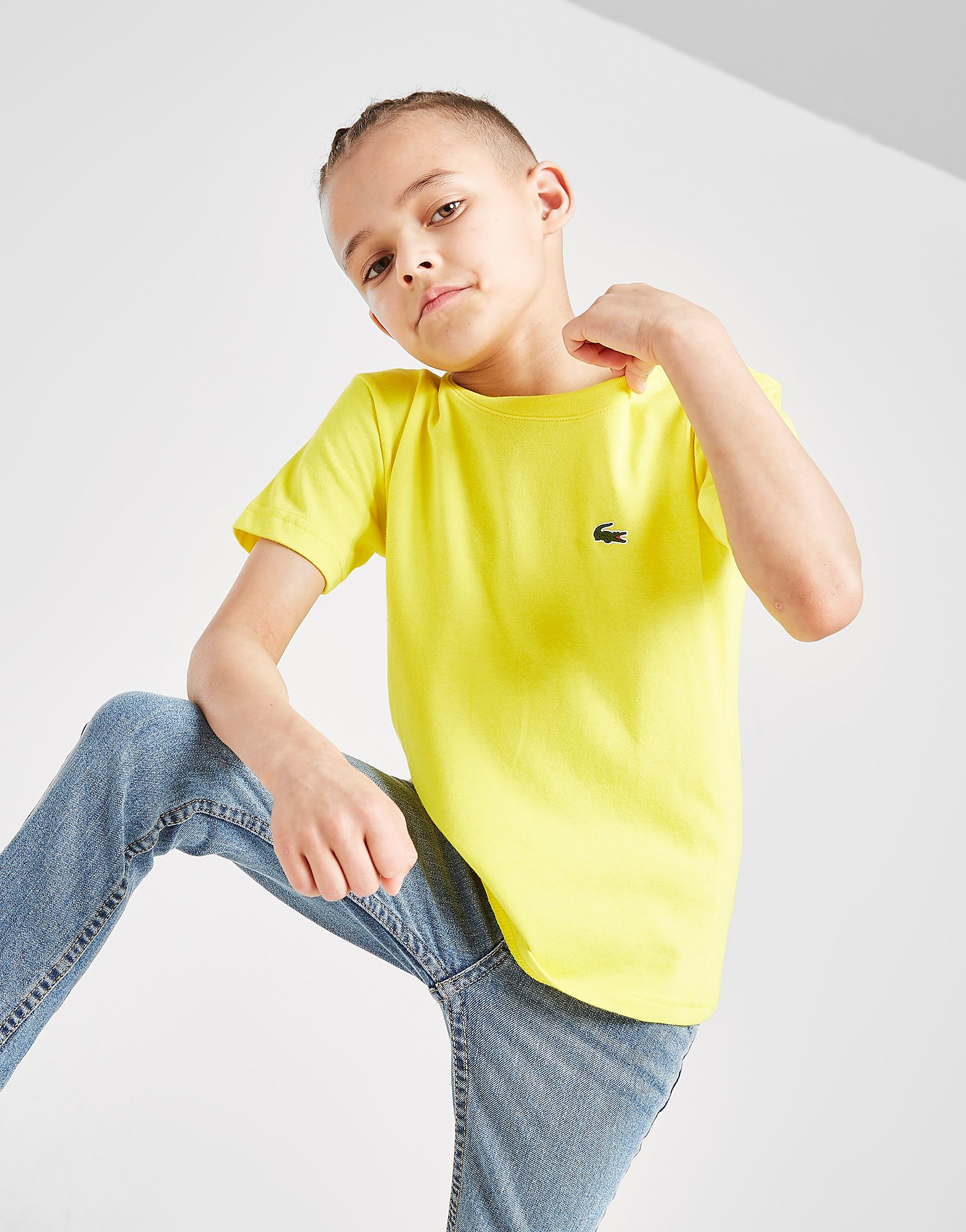 

Lacoste Small Logo T-Shirt Children - Yellow - Kids, Yellow