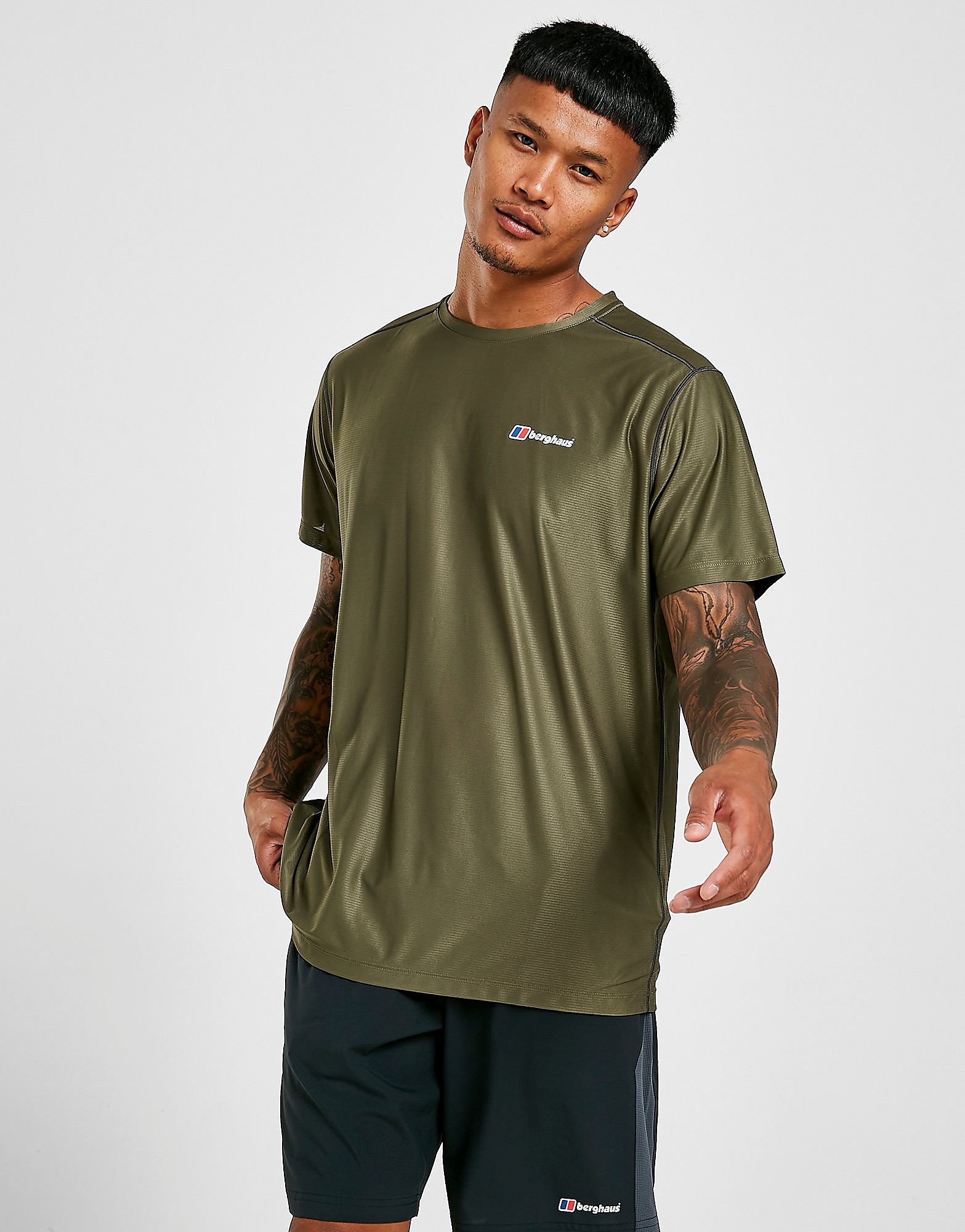 

Berghaus Poly T-Shirt - Only at JD - Green - Mens, Green