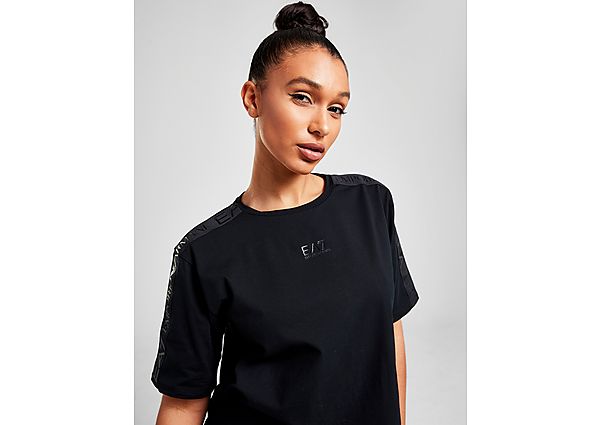 Emporio Armani EA7 T-Shirt Tape Crop Femme