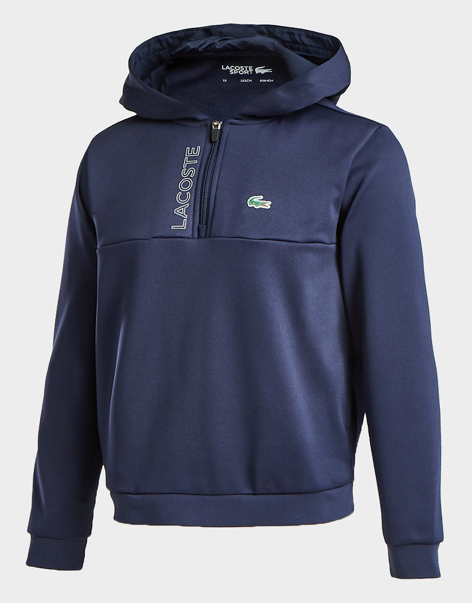 

Lacoste Poly Fleece 1/4 Zip Hoodie Junior - Only at JD - Navy - Kids, Navy