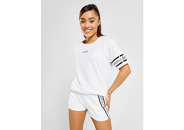 Emporio Armani EA7 T-Shirt Boyfriend Tape Logo Femme