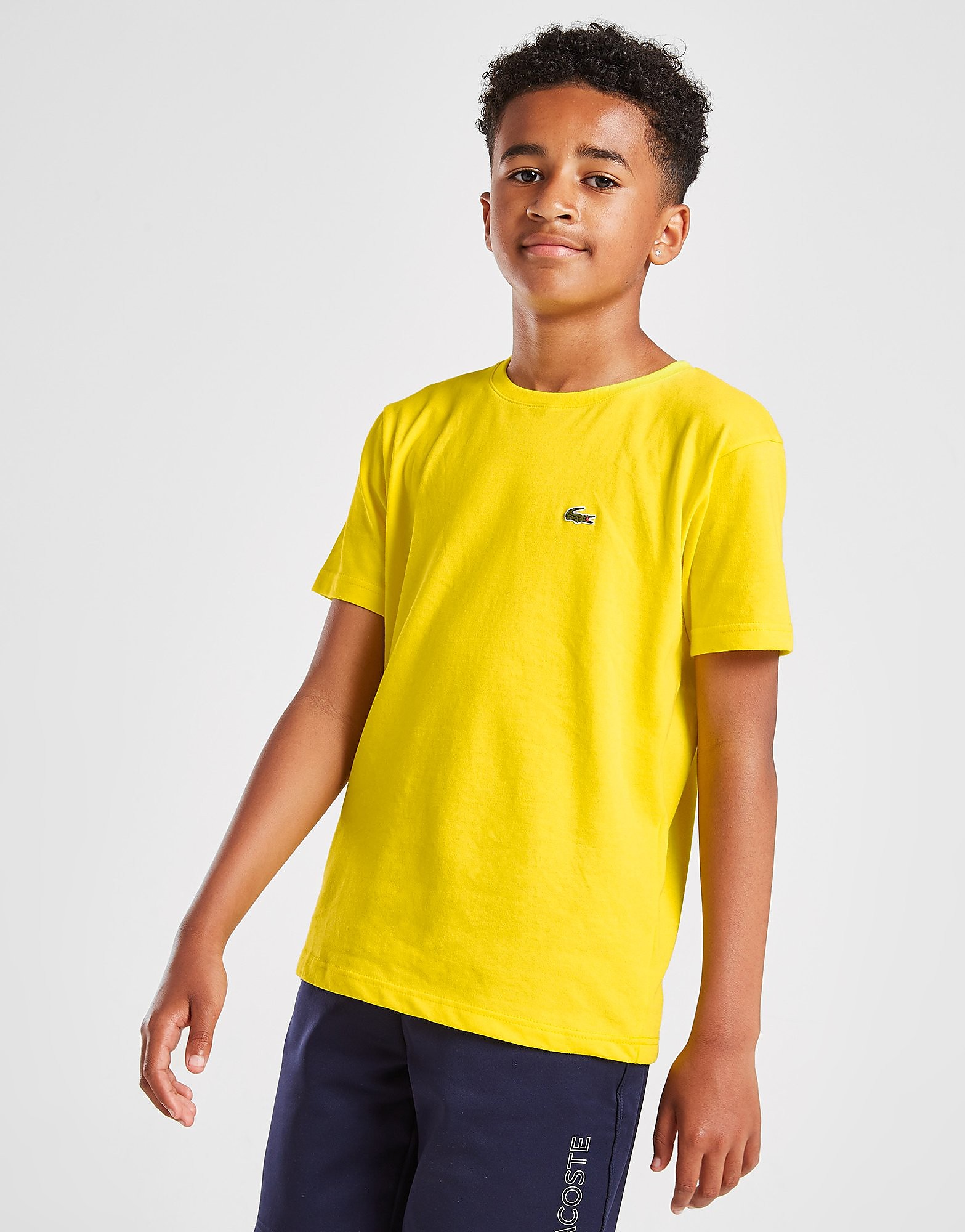 Lacoste small logo t-shirt junior - kids, keltainen, lacoste