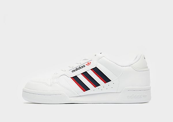 adidas Originals Chaussure Continental 80 Stripes - Cloud White / Collegiate Navy / Vivid Red, Cloud
