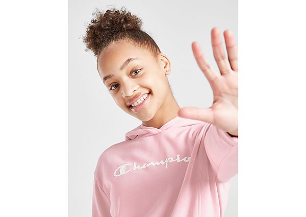 Champion Sweat à Capuche Crop Fille Junior
