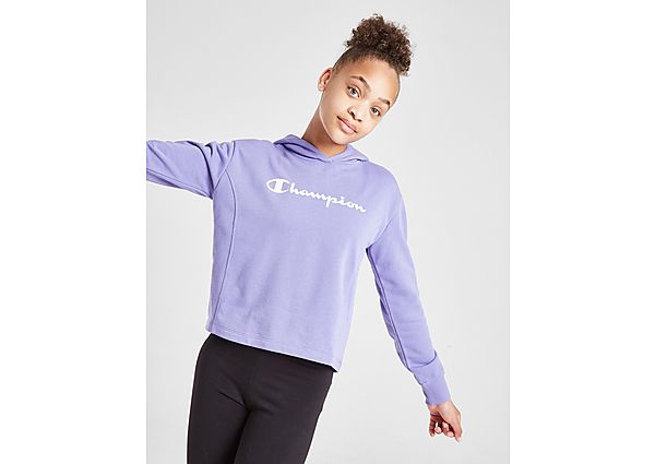 Champion Sweat à Capuche Crop Fille Junior