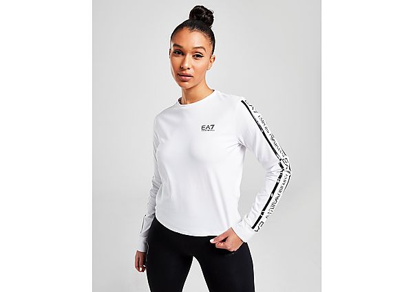 Emporio Armani EA7 Top ˆ Manches lLongues ImprimŽ Ruban Femme