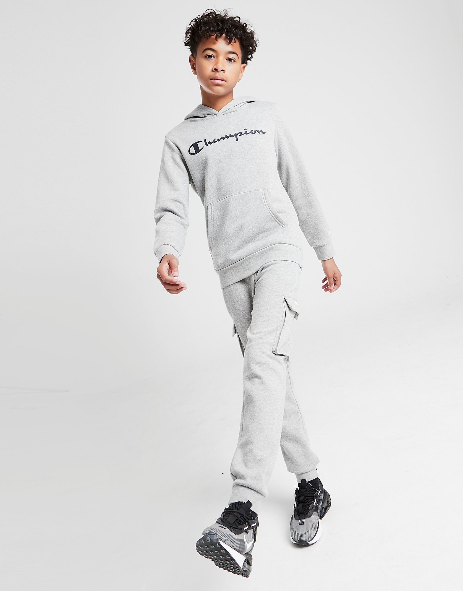 

Champion Cargo Fleece Joggers Junior - Only at JD - Grey - Kids, Grey