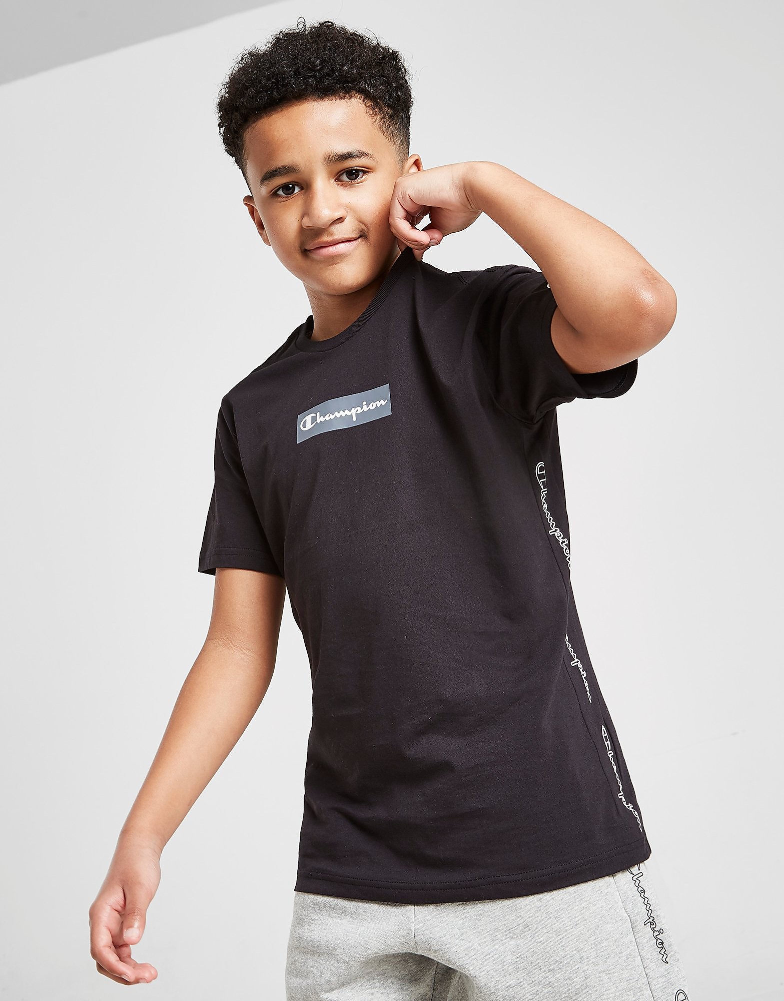 

Champion Tape Box T-Shirt Junior - Black - Kids, Black
