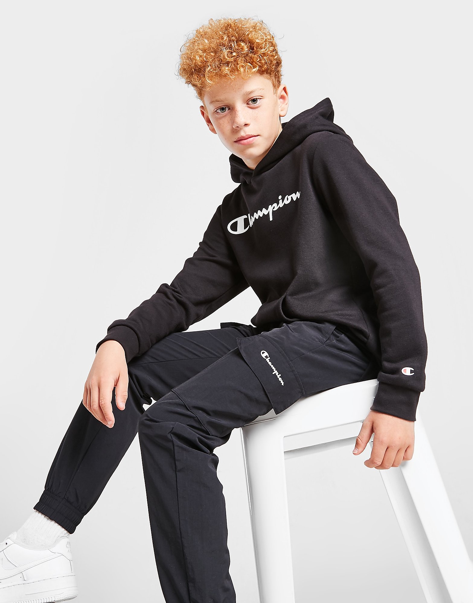 

Champion Woven Cargo Pants Junior - Only at JD - Black - Kids, Black