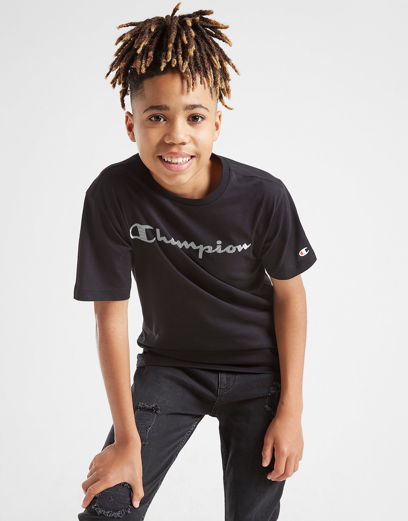 

Champion Core Logo T-Shirt Junior - Black - Kids, Black