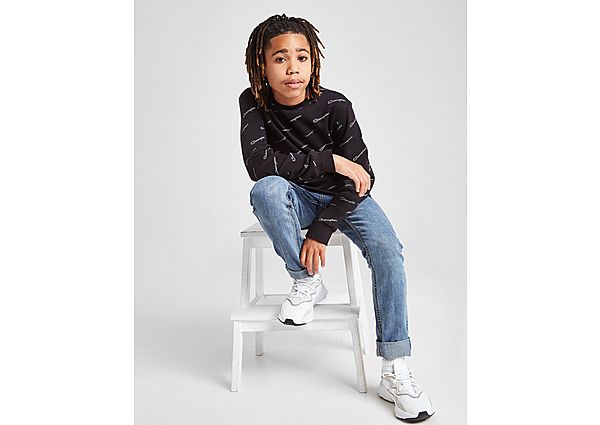 Champion Sweatshirt All Over Fleece Crew Junior