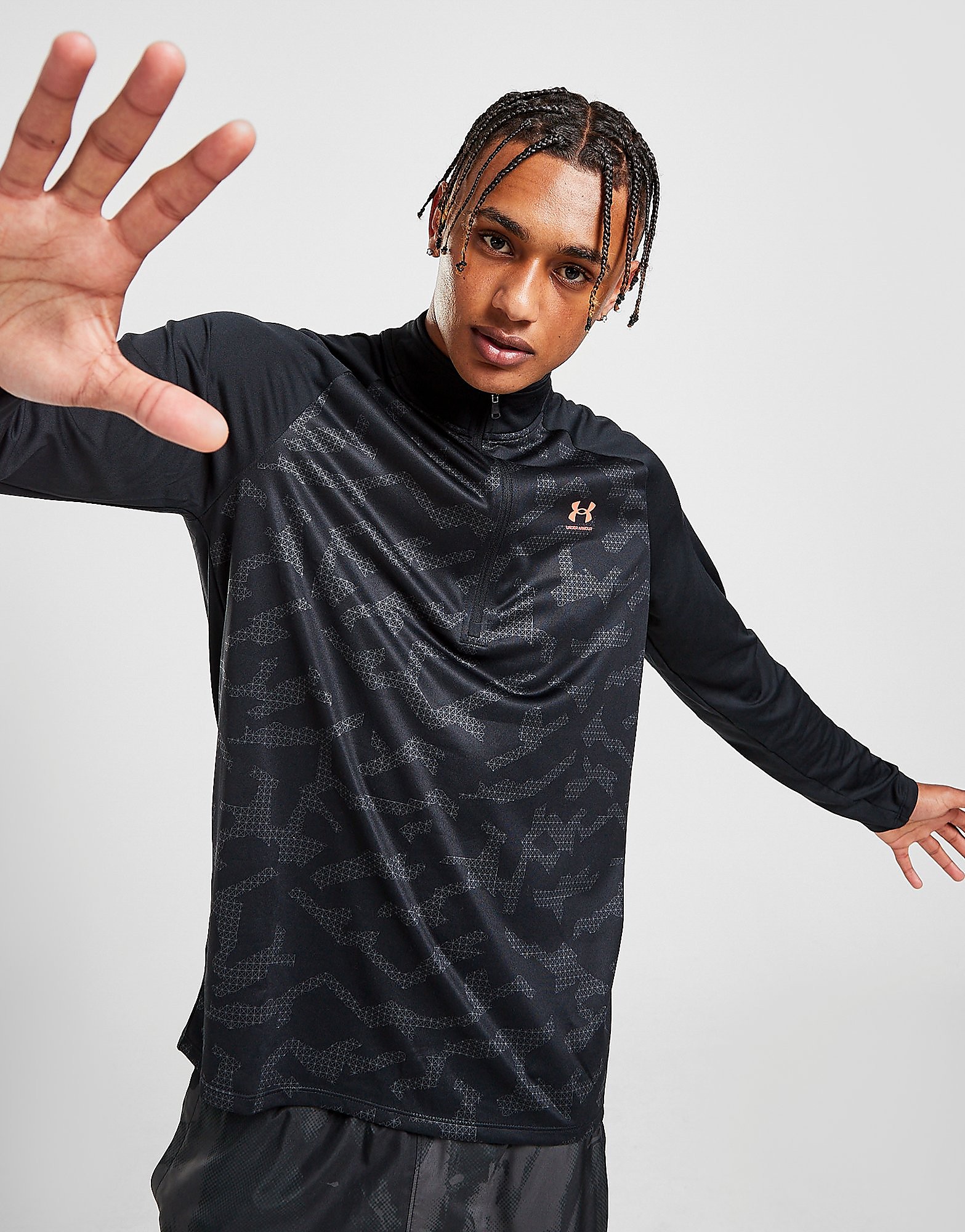 

Under Armour Tech 1/4 Zip Top - Only at JD - Black - Mens, Black