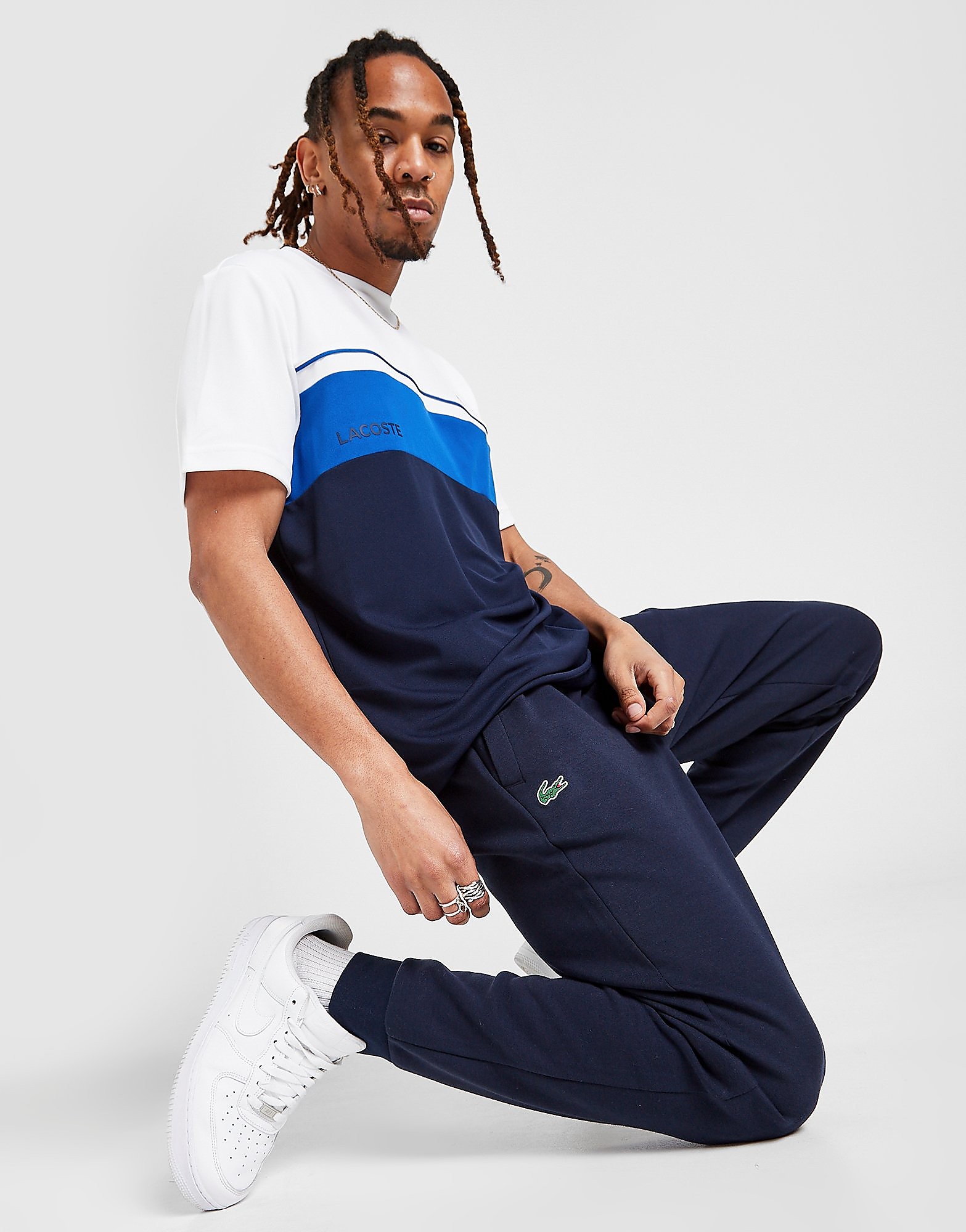 

Lacoste Premium Fleece Joggers - Blue/Navy - Mens, Blue/Navy
