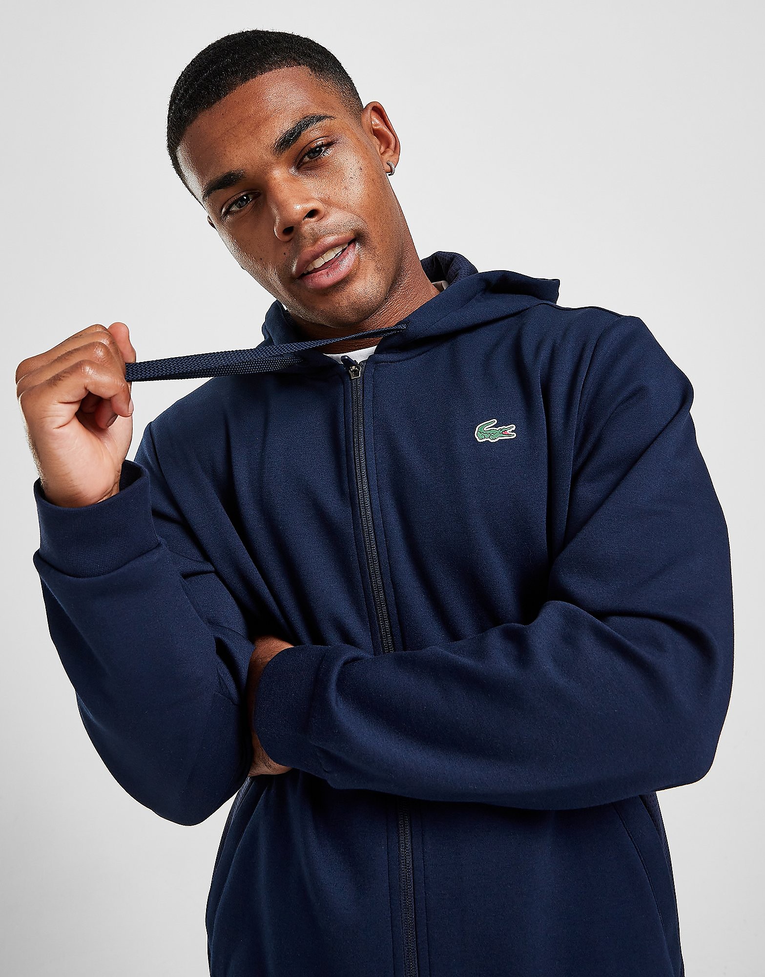 

Lacoste Premium Fleece Hoodie - Navy/Navy - Mens, Navy/Navy