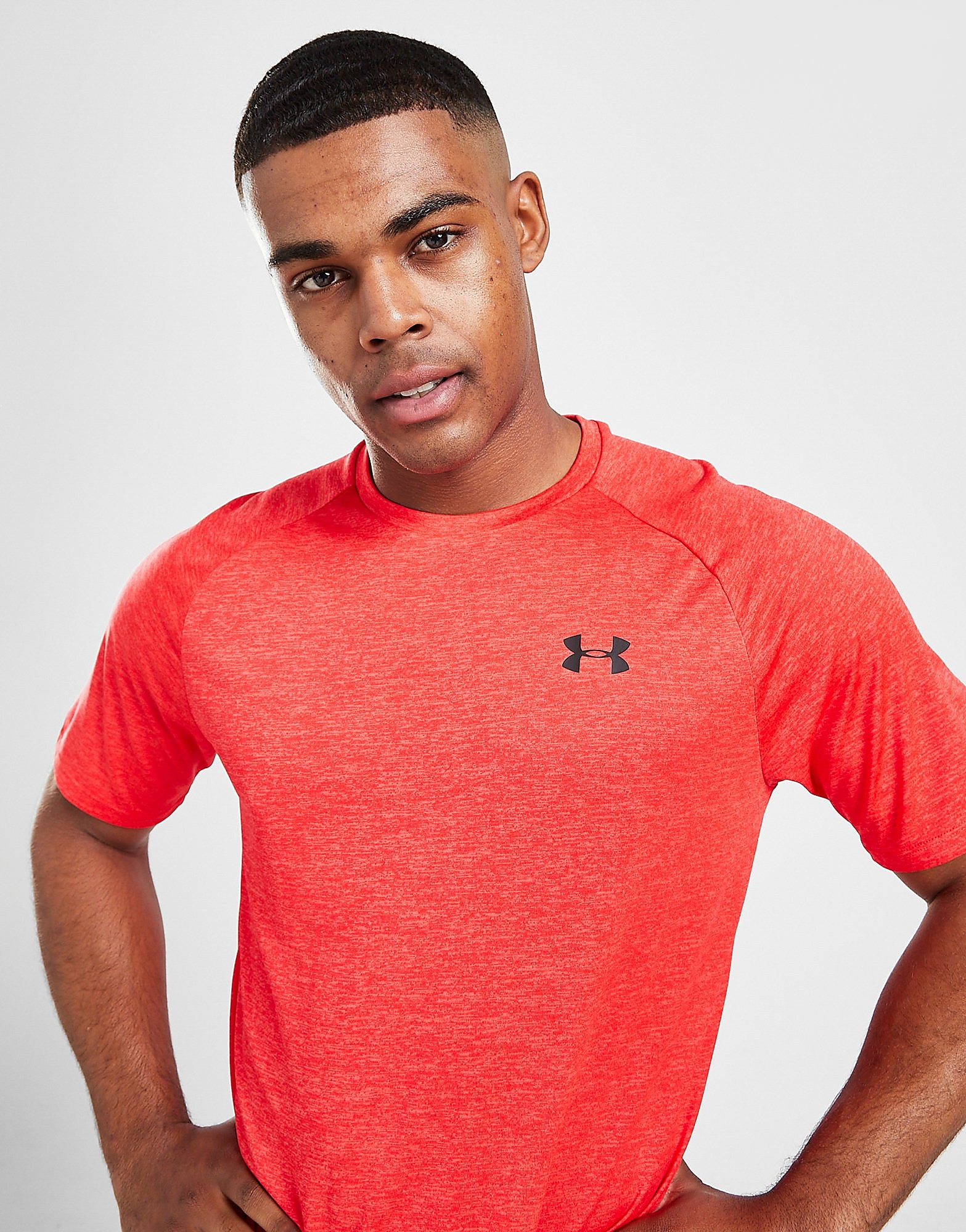 

Under Armour Tech T-Shirt - Red - Mens, Red