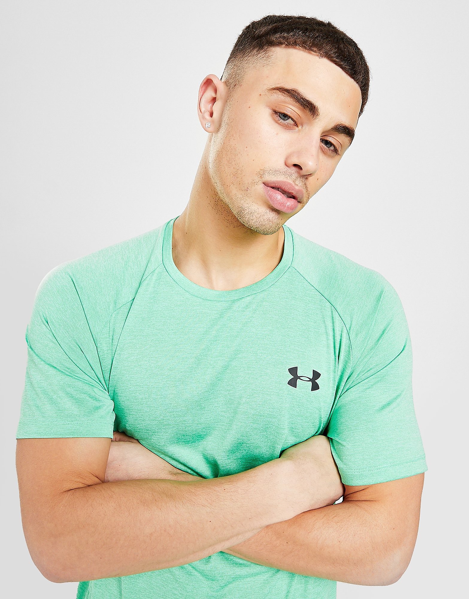 

Under Armour Tech T-Shirt - Only at JD - Green - Mens, Green