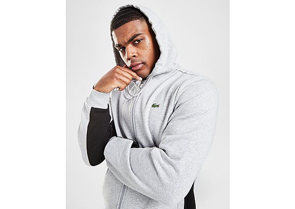 Lacoste Sweat à Capuche Croc Tape Zippé Through Homme