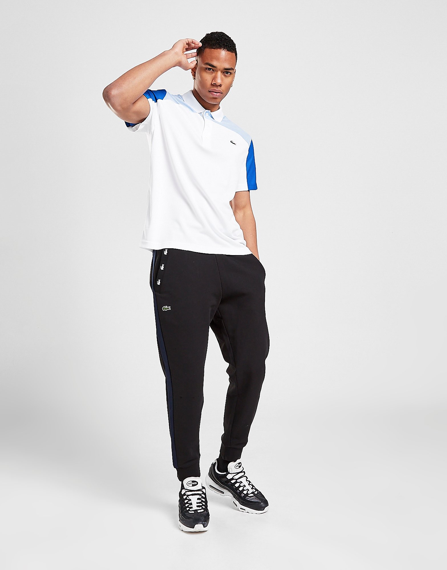

Lacoste Croc Tape Joggers - Blue - Mens, Blue