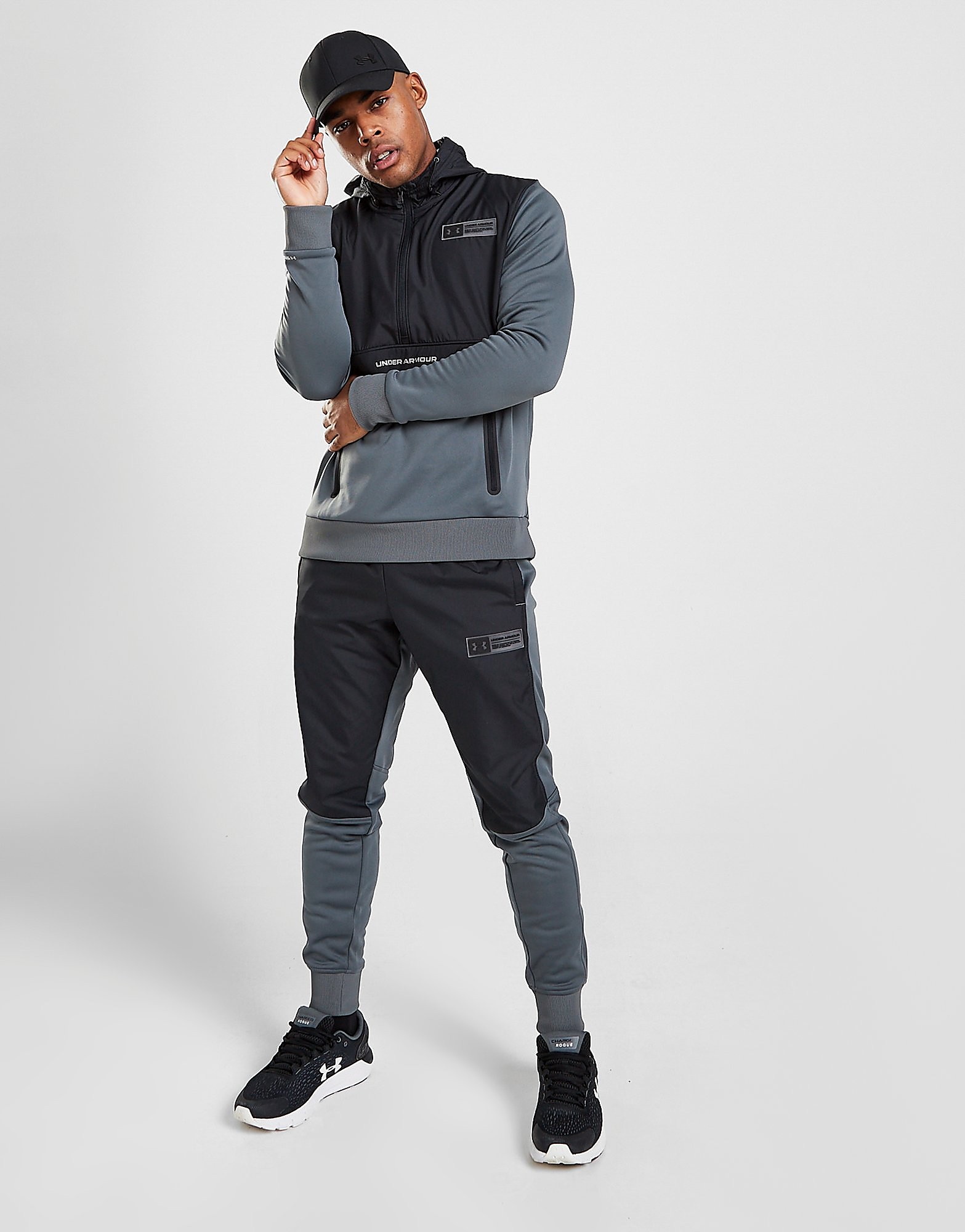 

Under Armour UA Armour Fleece Storm Max Joggers - Only at JD - Grey/Black - Mens, Grey/Black