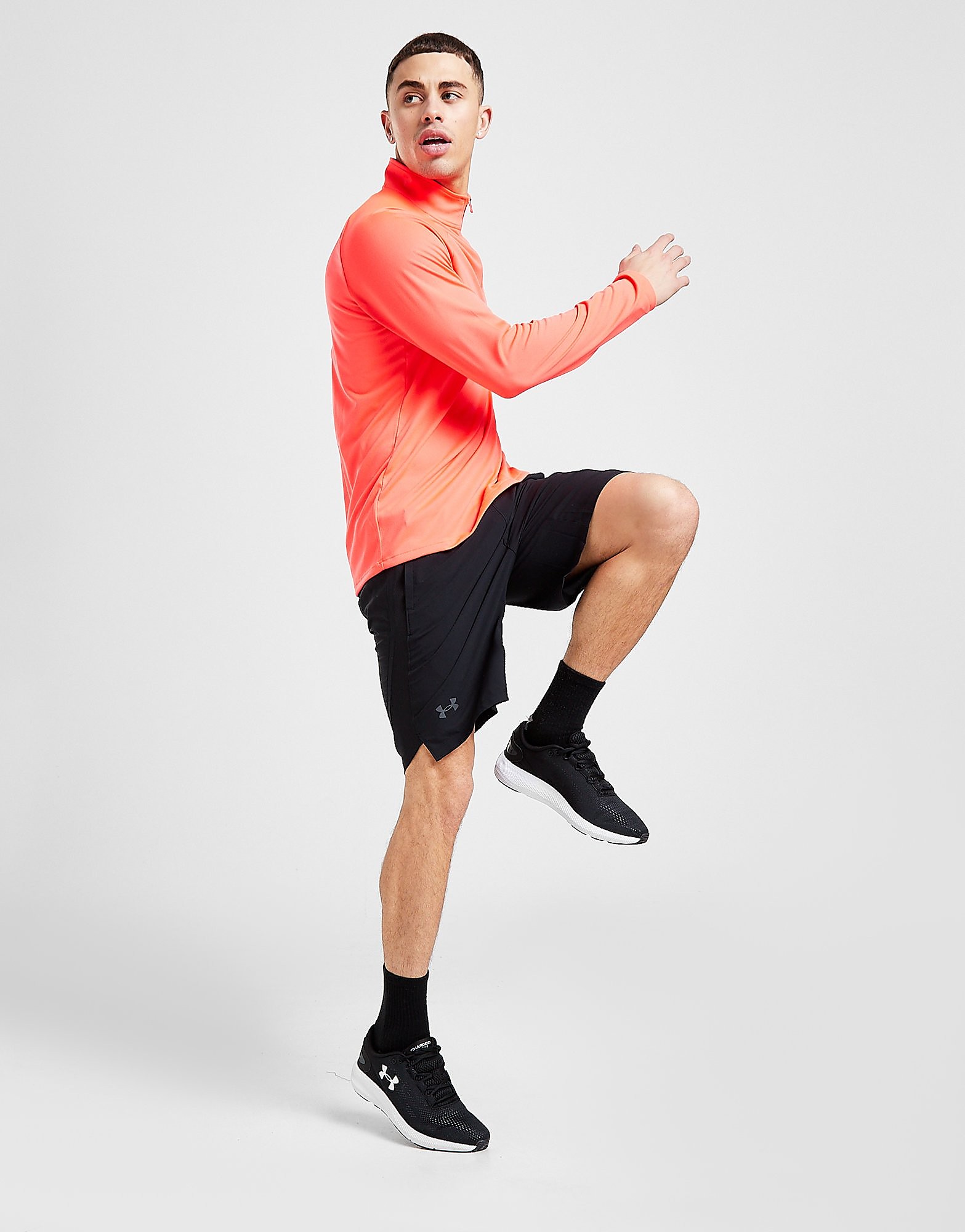 

Under Armour Launch 9" Shorts - Black - Mens, Black