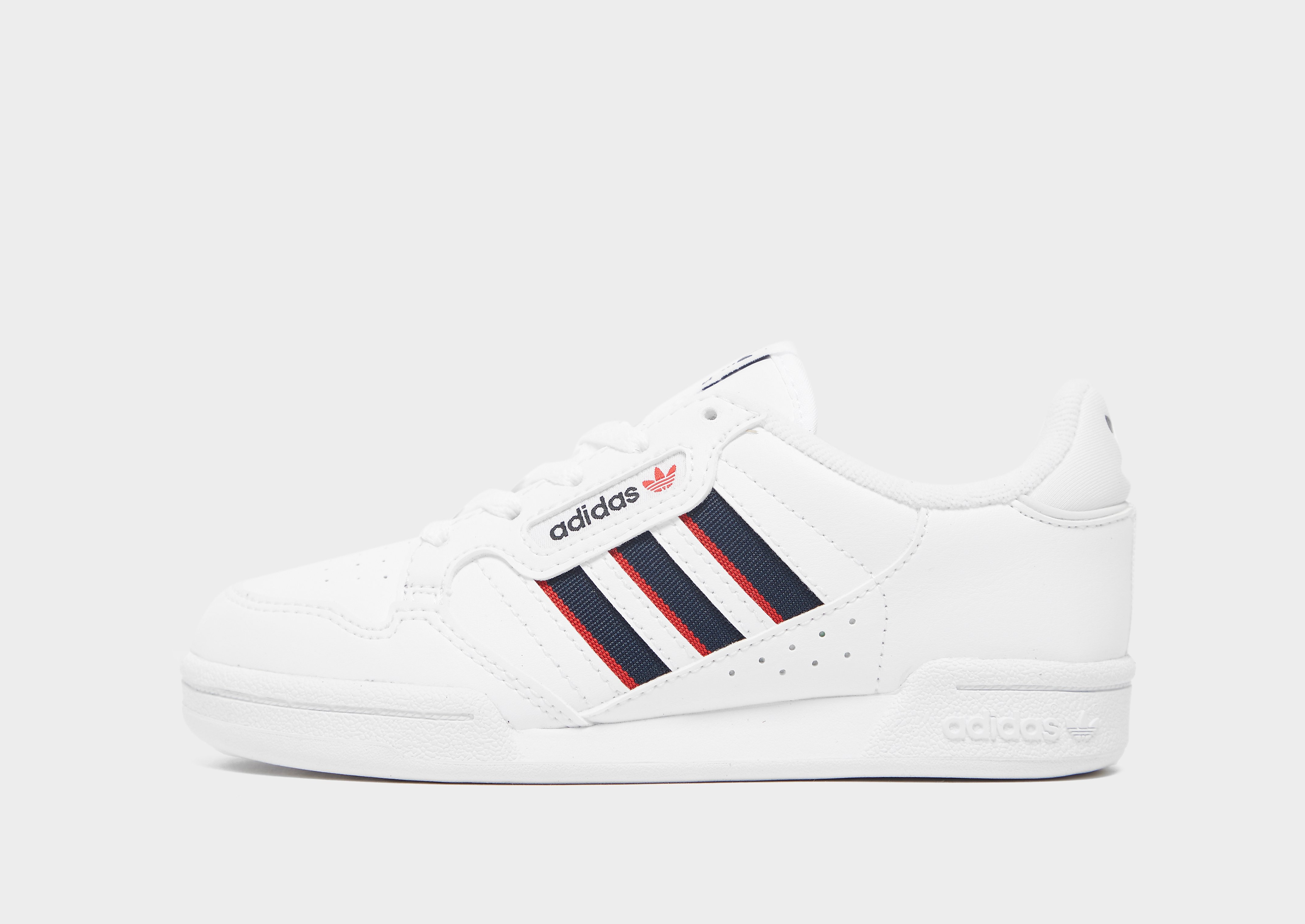 

adidas Originals Conti 80 Stripes Children - Cloud White / Collegiate Navy / Vivid Red - Kids, Cloud White / Collegiate Navy / Vivid Red