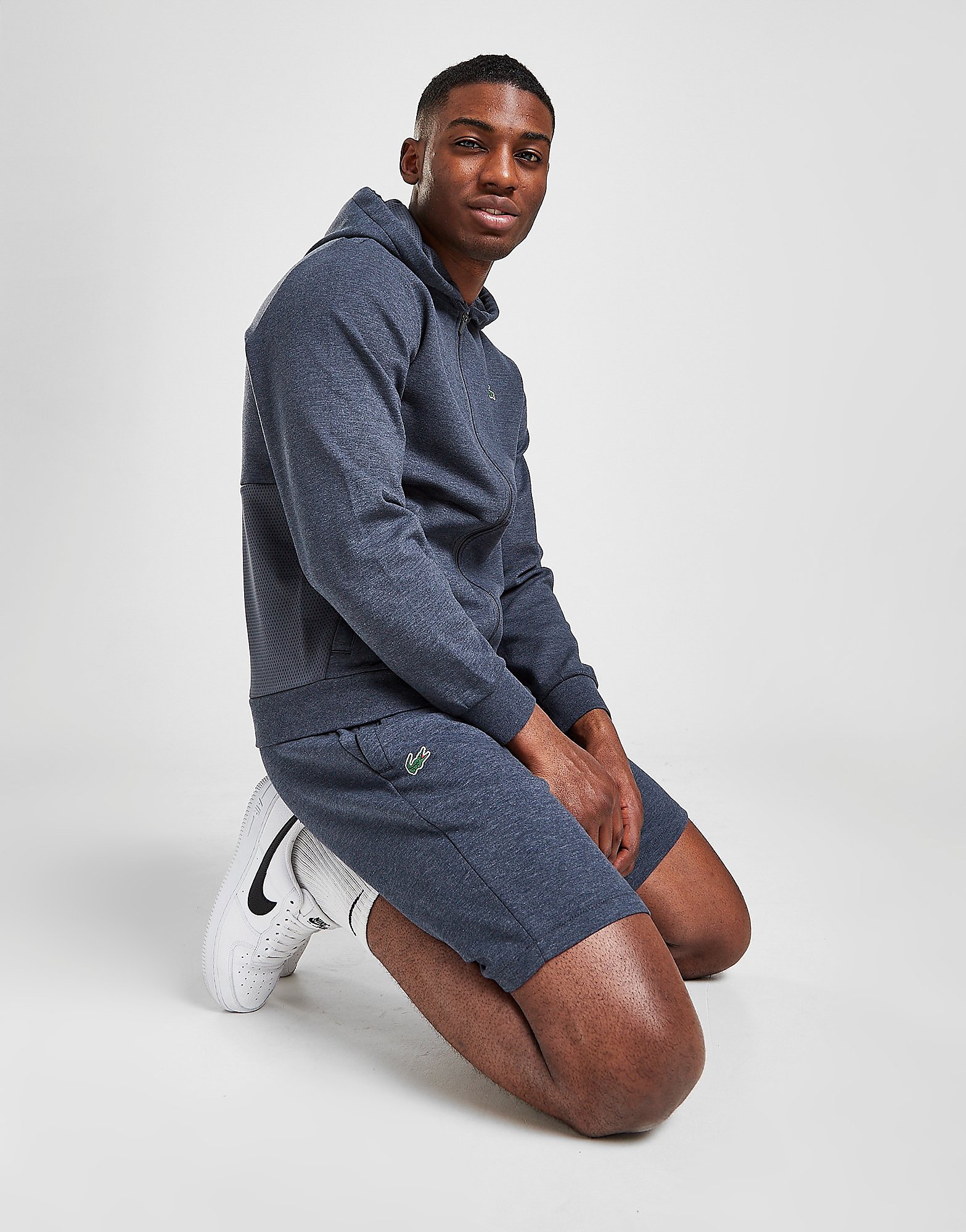 

Lacoste Premium Fleece Shorts - Grey - Mens, Grey