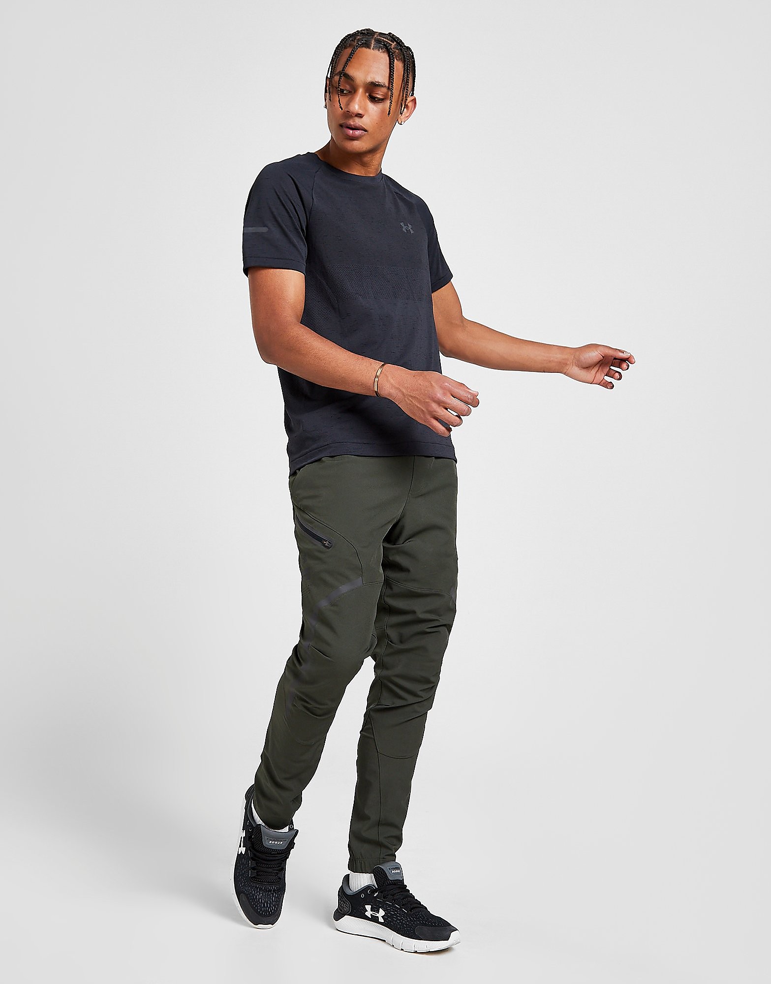

Under Armour Stretch Woven Utility Pants - Green - Mens, Green