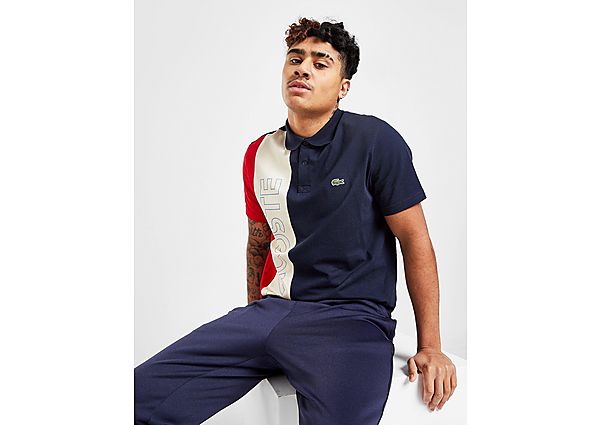 Lacoste Polo Vertical Block Homme
