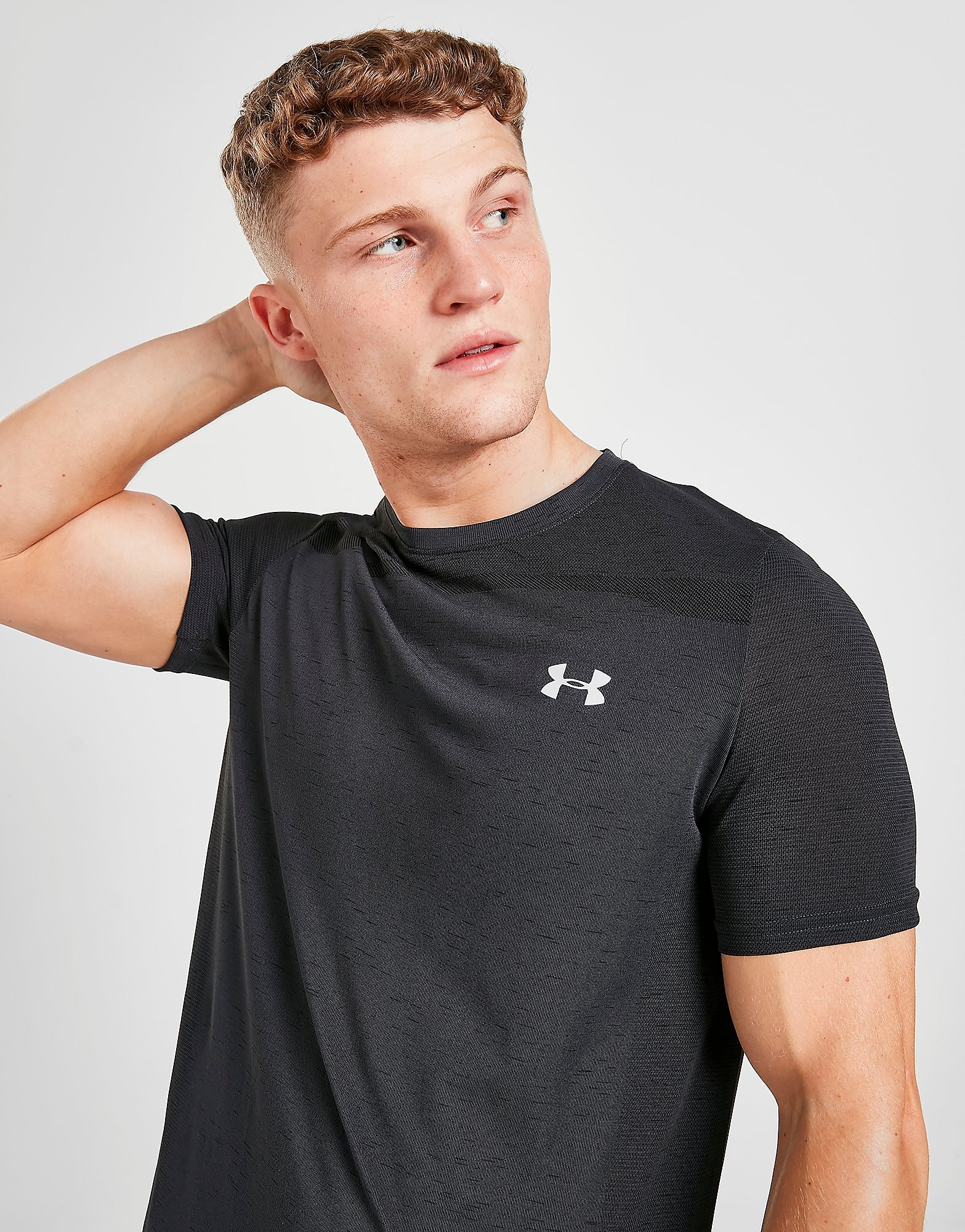 

Under Armour Vanish Seamless T-Shirt - Black - Mens, Black