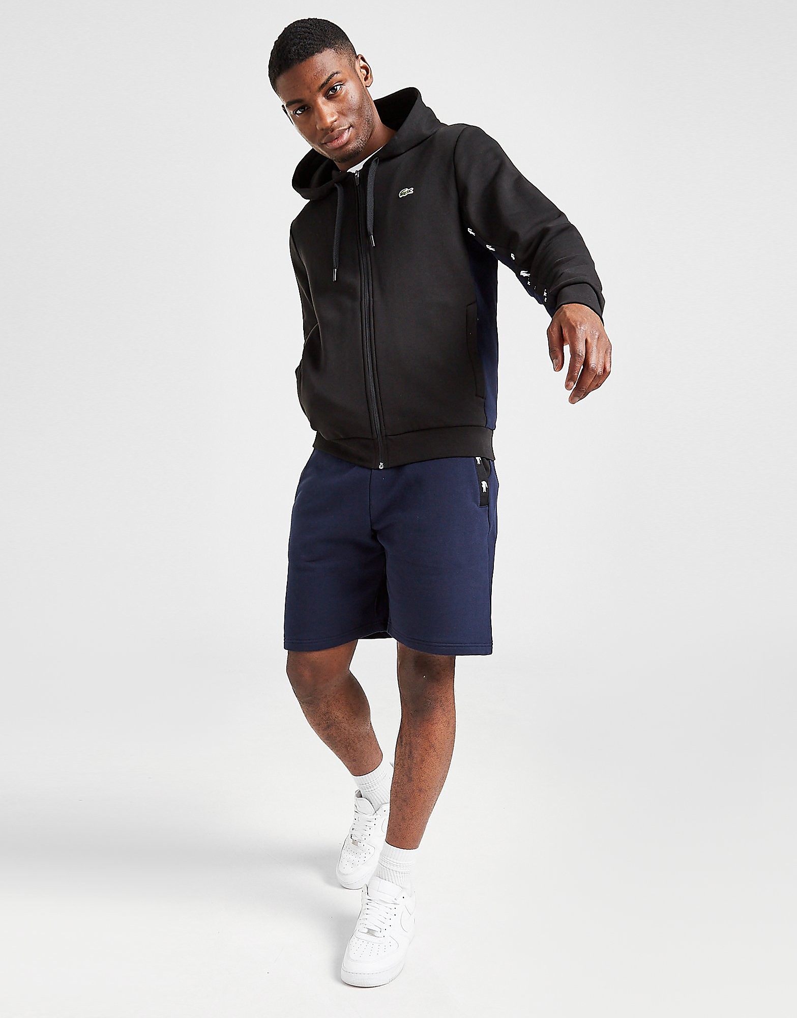 

Lacoste Croc Tape Shorts - Navy - Mens, Navy