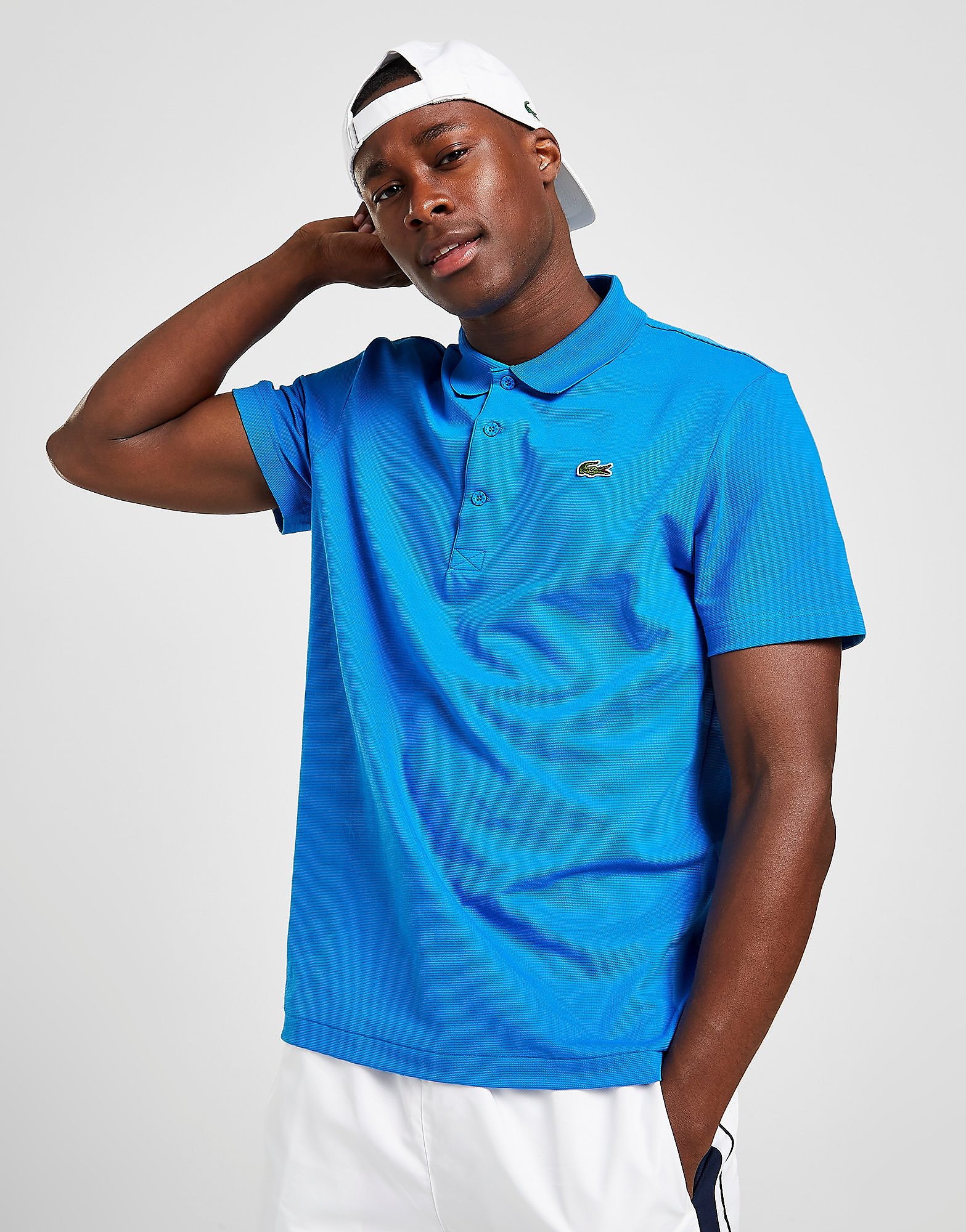 

Lacoste Alligator Polo Shirt - Blue - Mens, Blue