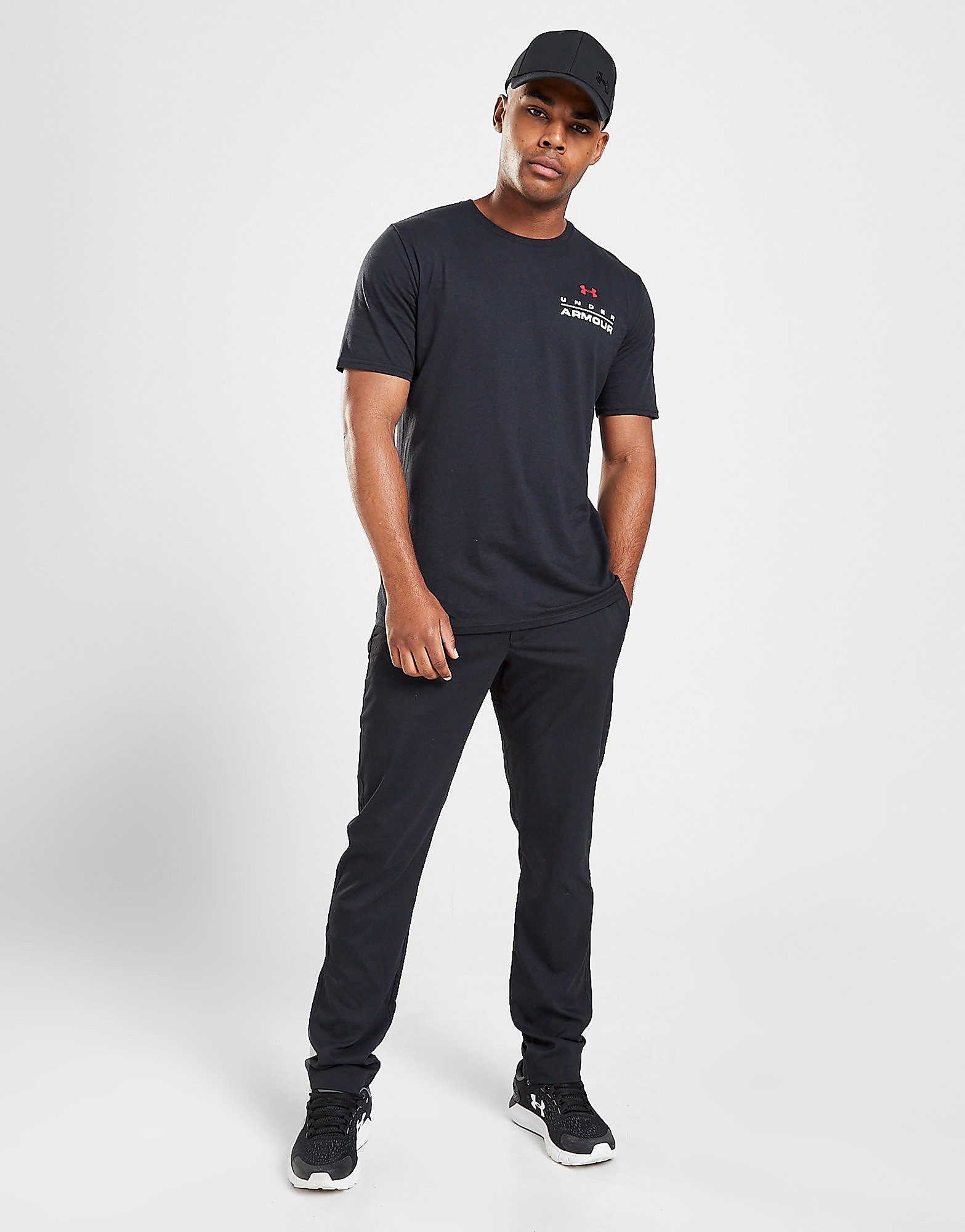

Under Armour Golf Taper Track Pants - Black - Mens, Black