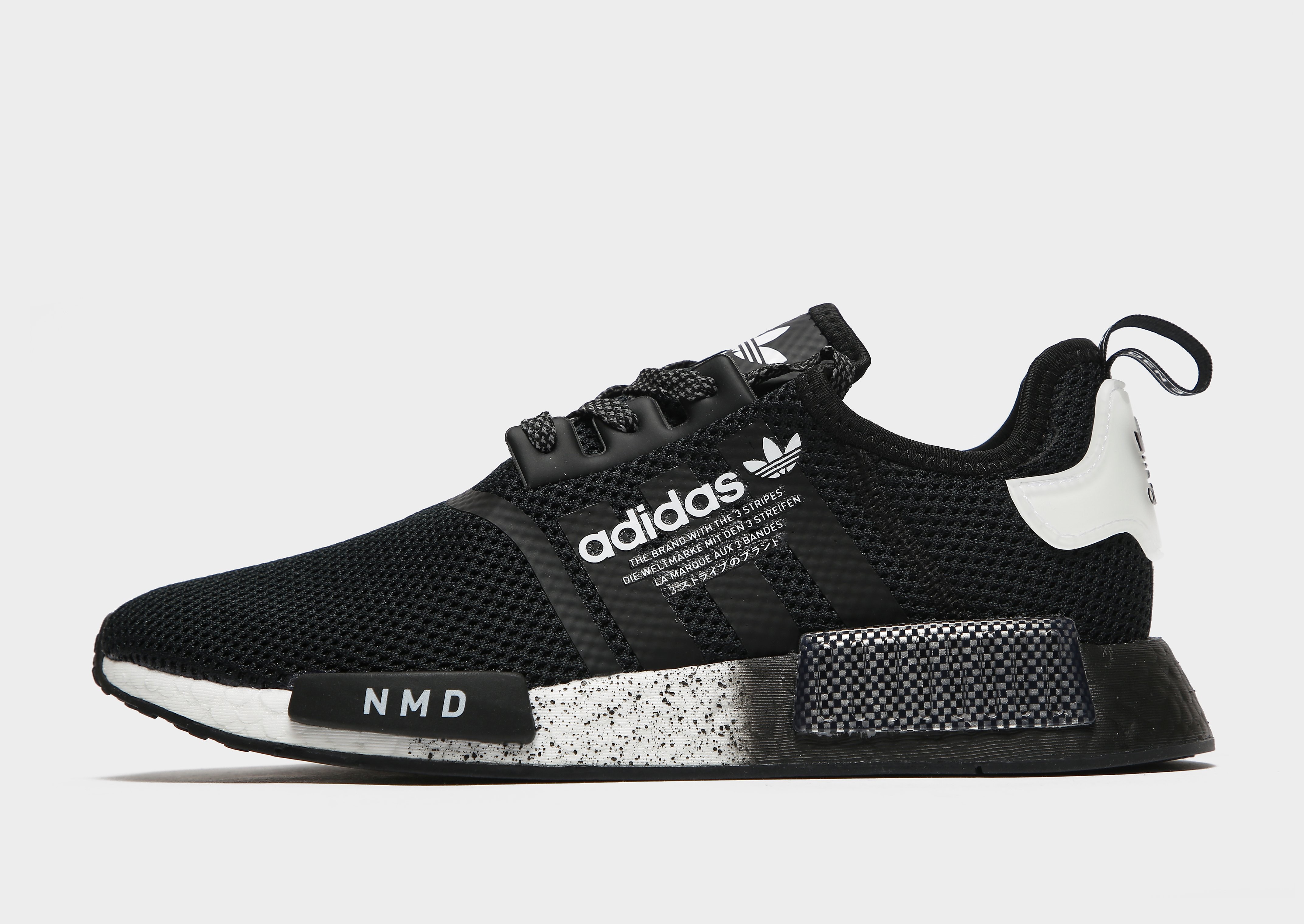 

adidas Originals NMD_R1 - Only at JD - BLACK - Mens, BLACK