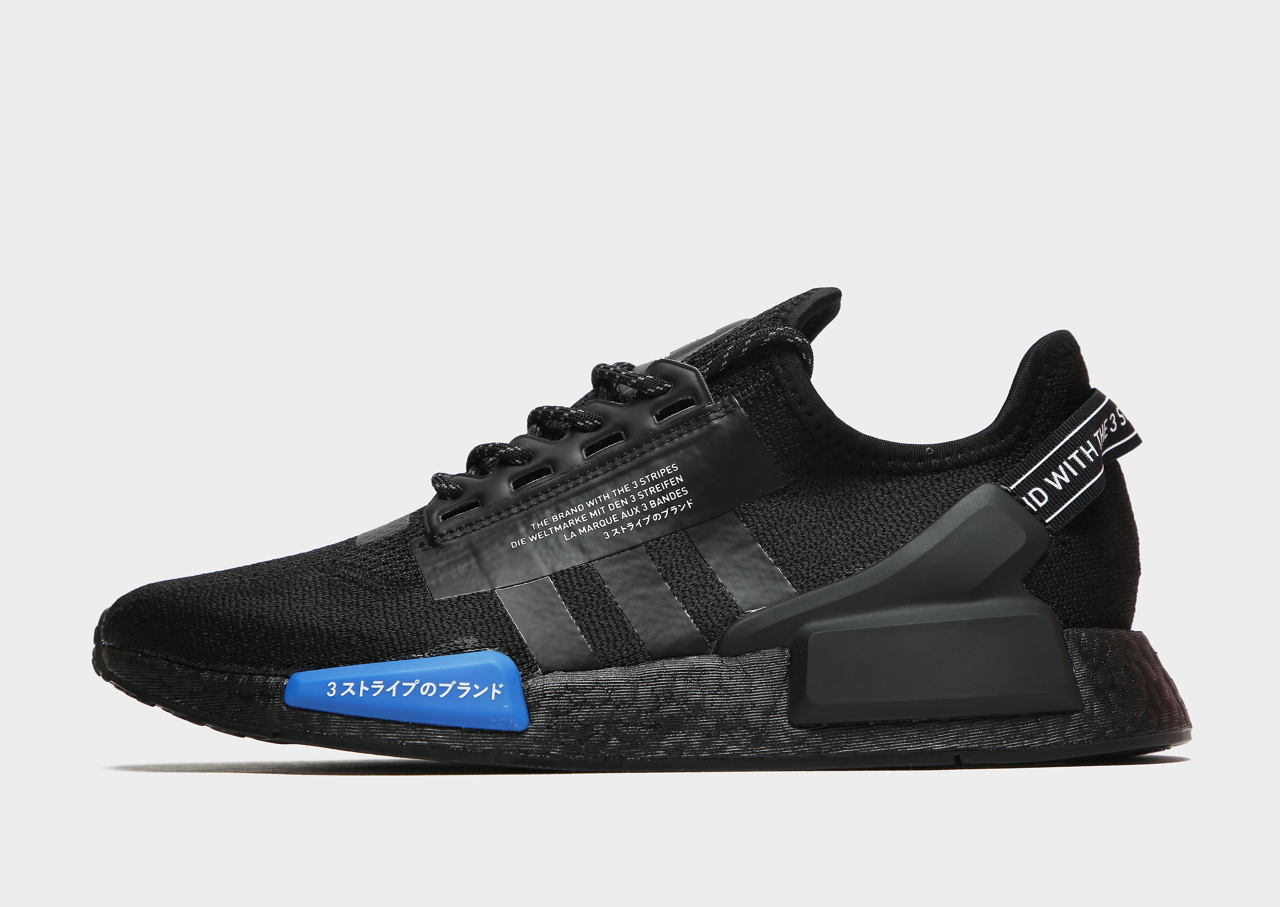 adidas Originals NMD_R1 V2 - Only at JD - BLACK - Mens, BLACK