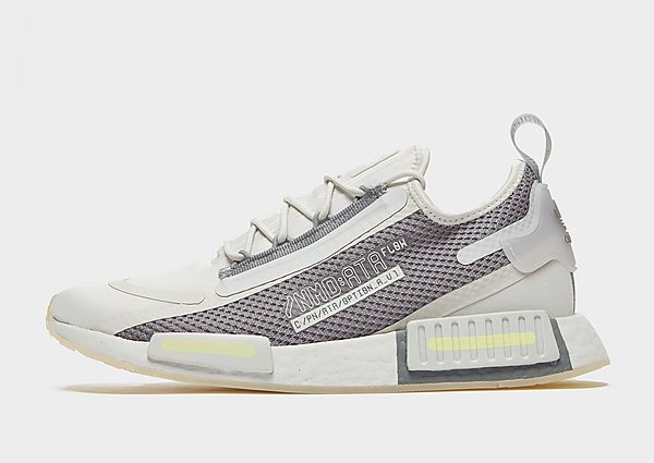 adidas Originals Chaussure NMD_R1 Spectoo - Grey One / Grey Three / Yellow Tint, Grey One / Grey Thr