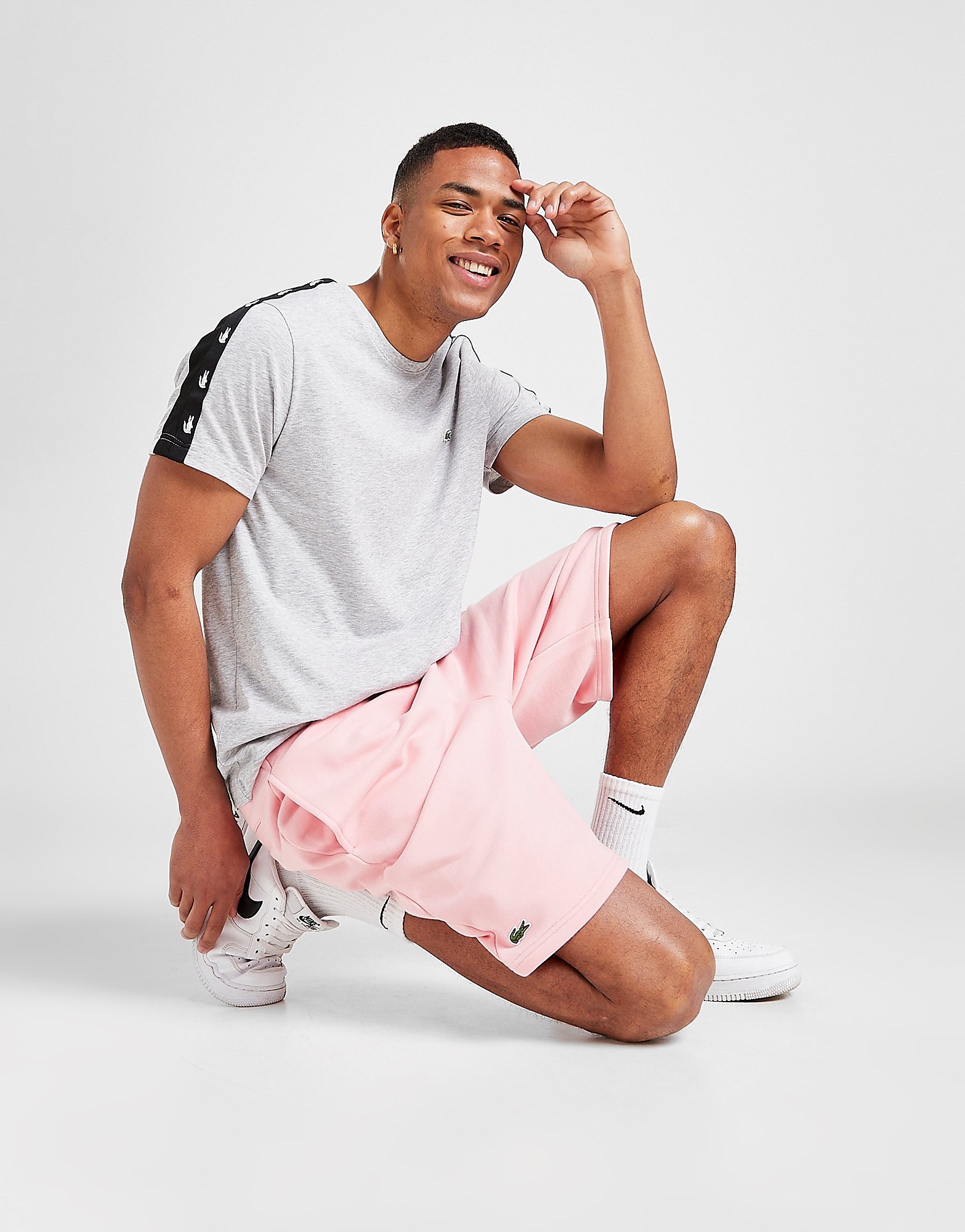 

Lacoste Fleece Core Shorts - Pink - Mens, Pink