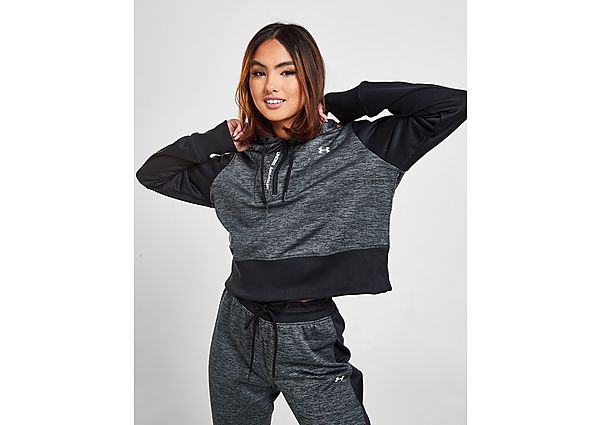 Under Armour Sweat à capuche UA Armour Fleece Crop 1/4 Zip Femme