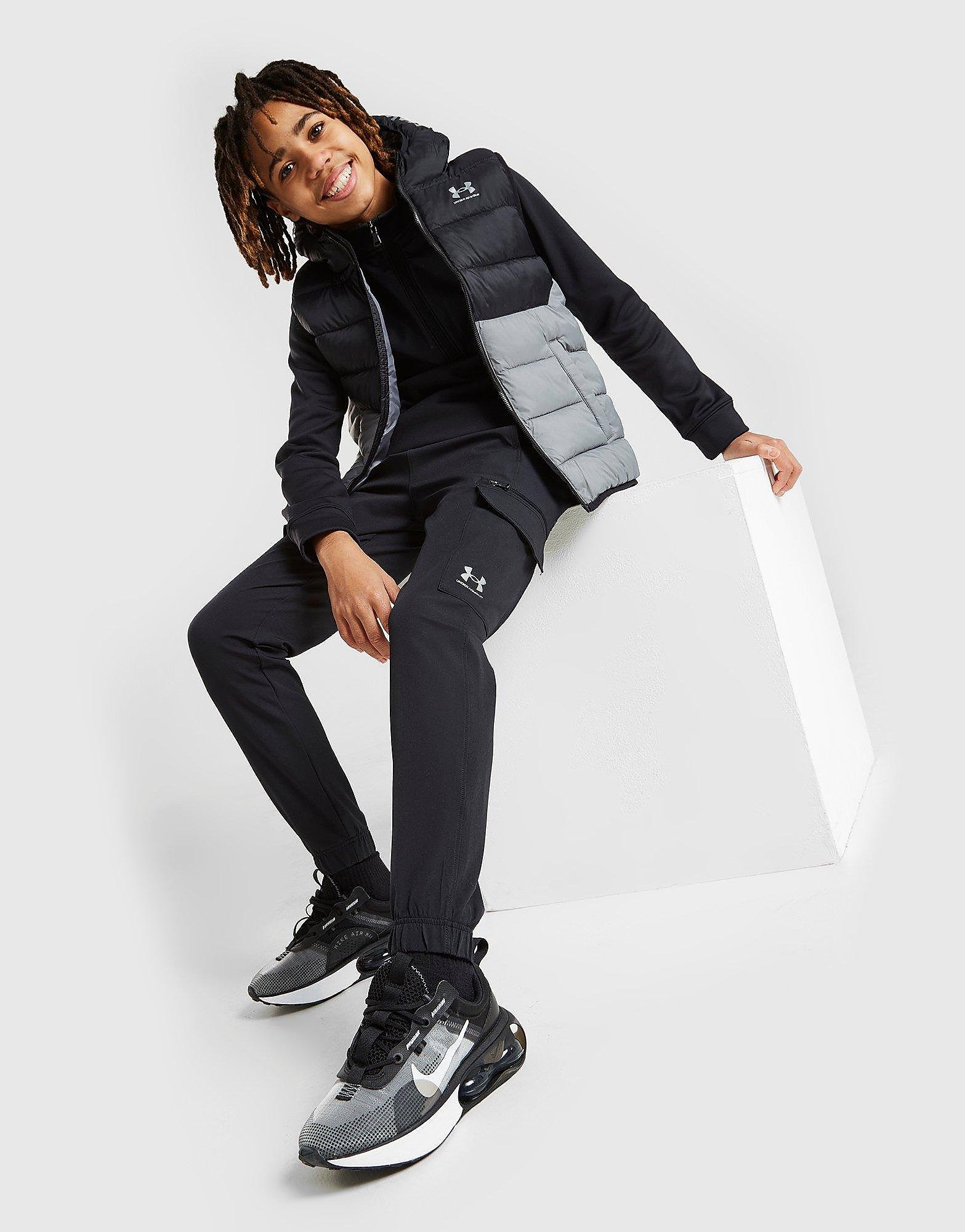 

Under Armour Woven Cargo Track Pants Junior - Only at JD - Black - Kids, Black