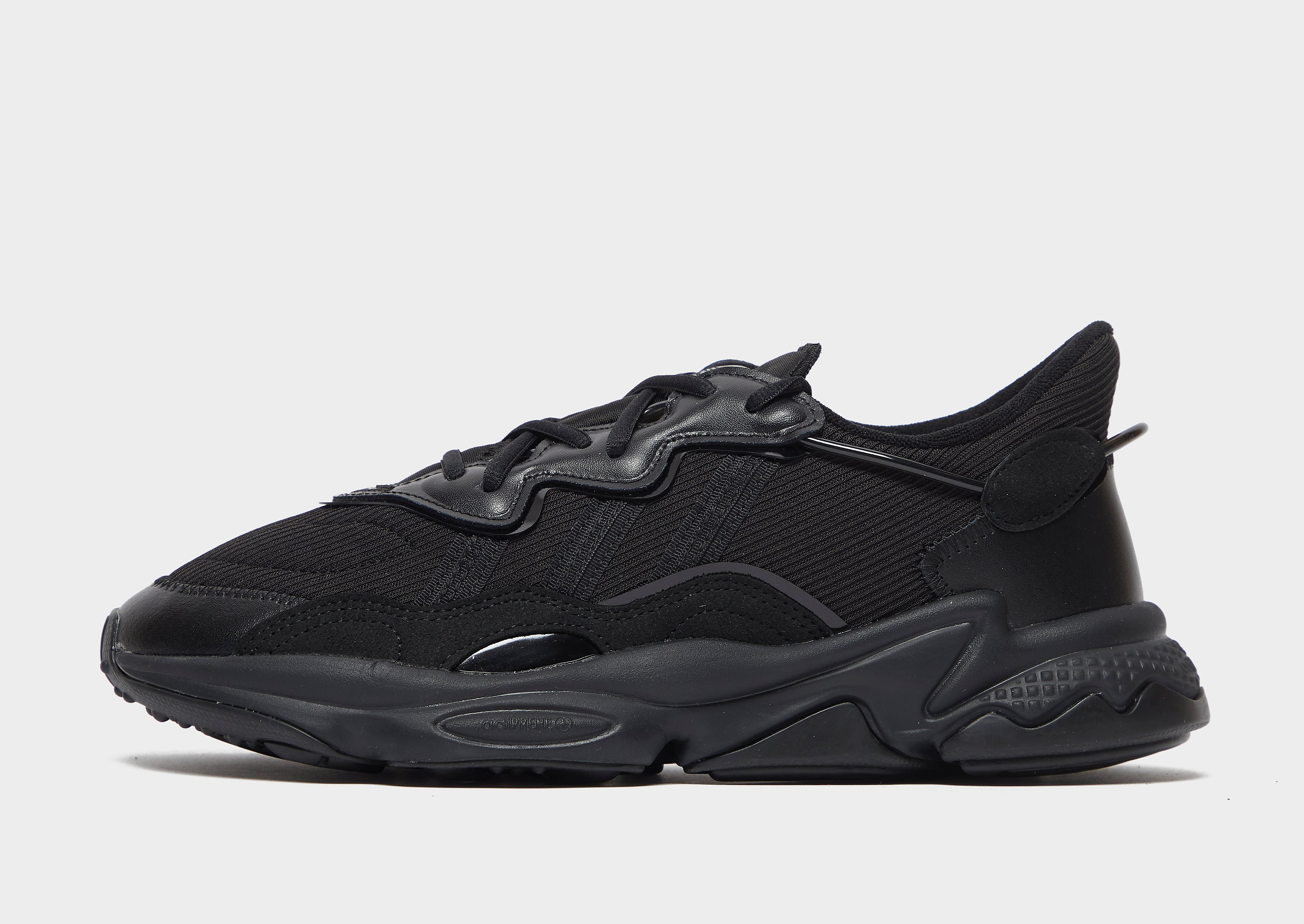 

adidas Originals Ozweego - Core Black / Core Black / Core Black - Womens, Core Black / Core Black / Core Black
