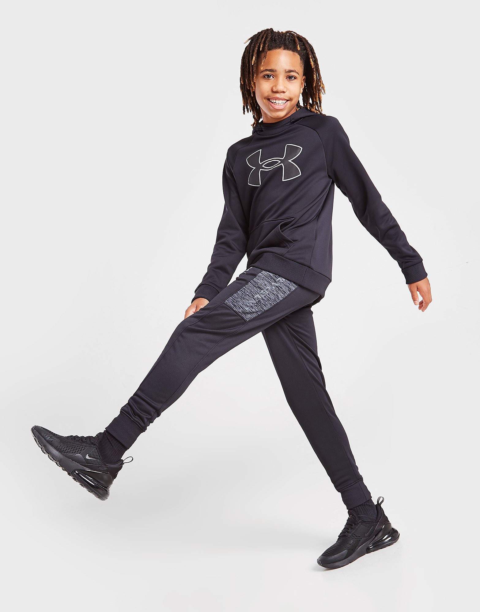 

Under Armour UA Armour Fleece Track Pants Junior - Only at JD - Black - Kids, Black