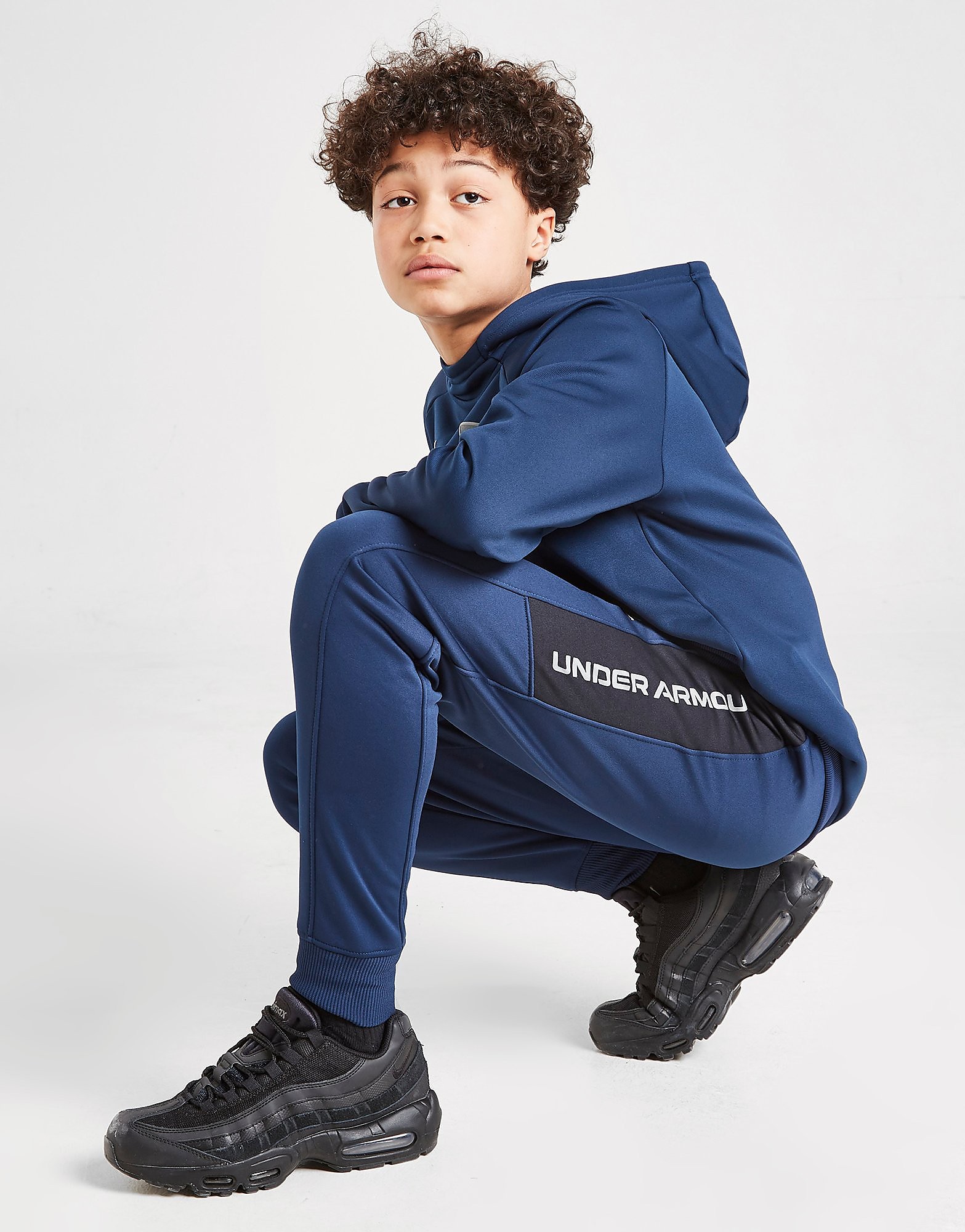 

Under Armour UA Armour Fleece Track Pants Junior - Only at JD - Navy - Kids, Navy